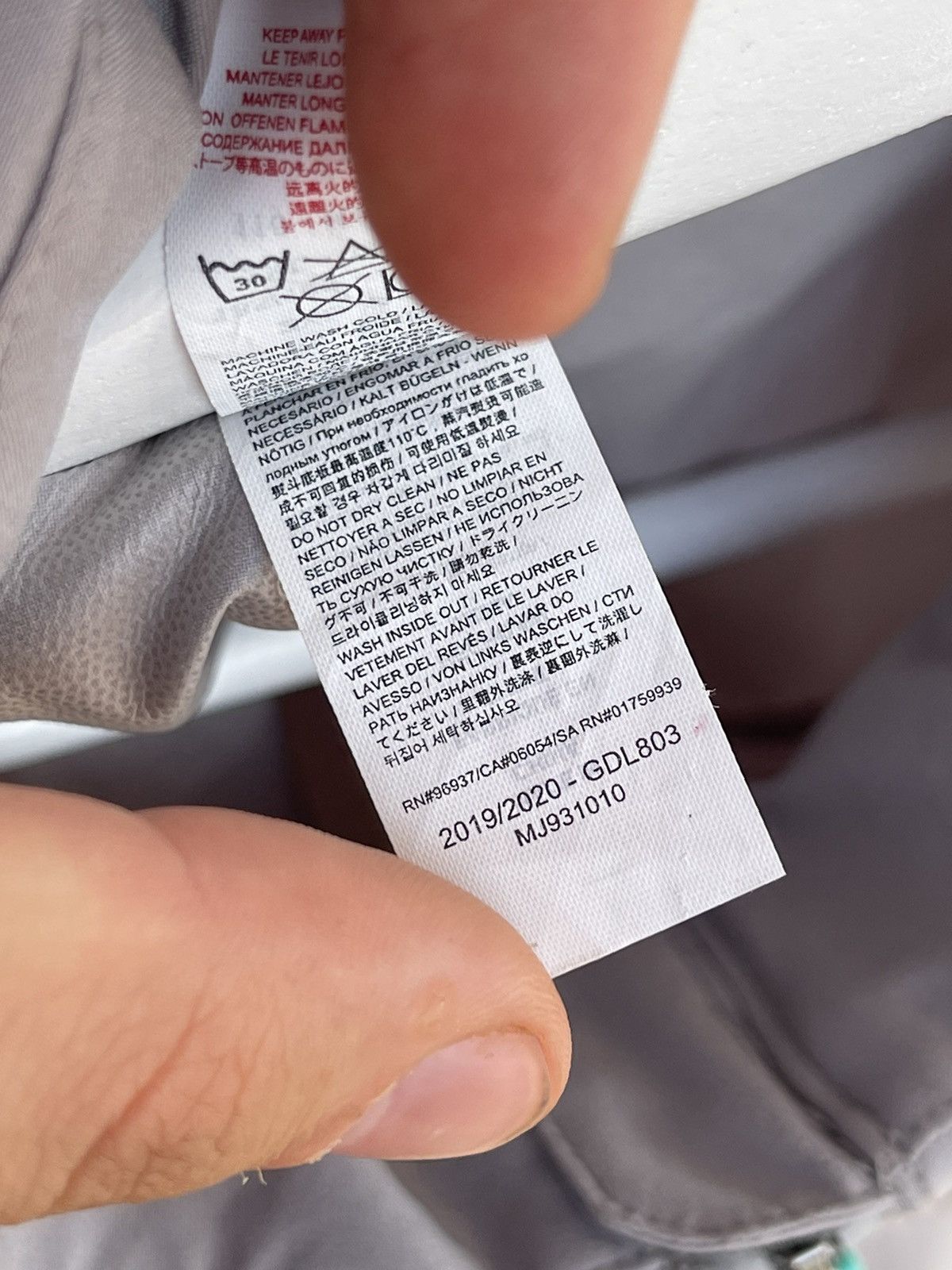 New Balance 2019/2020 New Balance Liverpool grey jacket Size US XL / EU 56 / 4 - 10 Thumbnail
