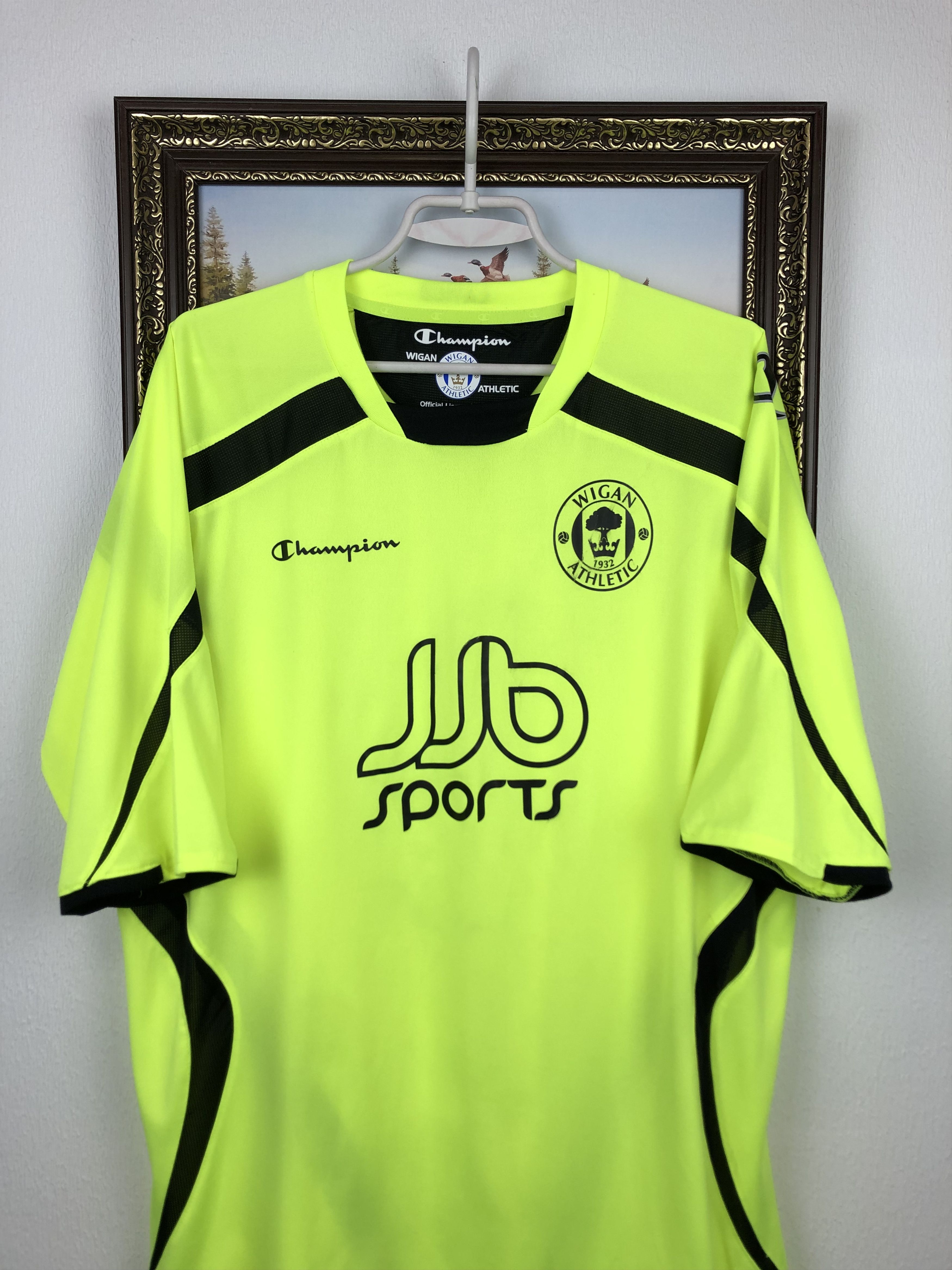 Other Wigan Athletic football shirt 2008 Soccer Palacios Jersey Size US XL / EU 56 / 4 - 4 Thumbnail