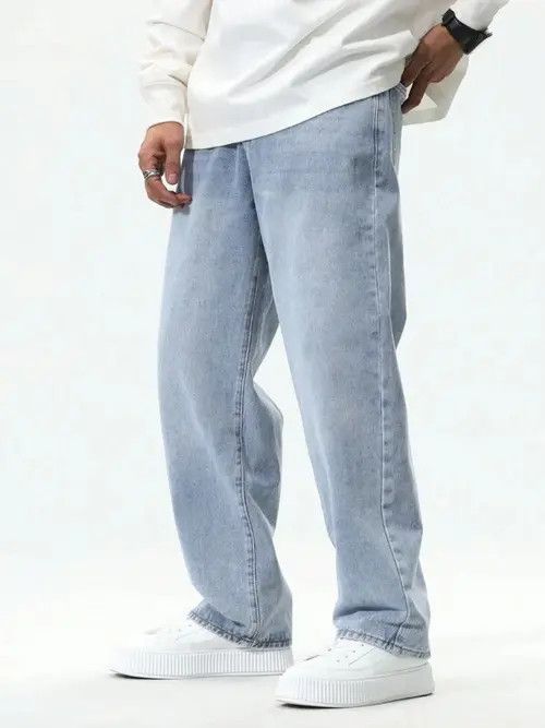Japanese Brand × Vintage Baloon Skate Baggy Denim Jeans Loose 2000s Size US 32 / EU 48 - 1 Thumbnail
