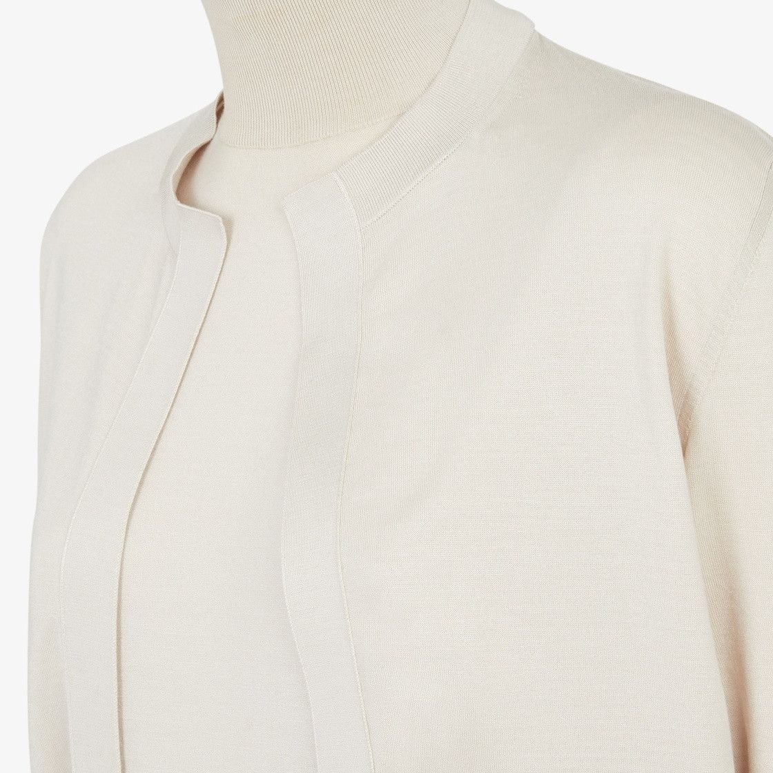 Fendi o1loc1c0824 Dress in Beige Size M / US 6-8 / IT 42-44 - 3 Thumbnail