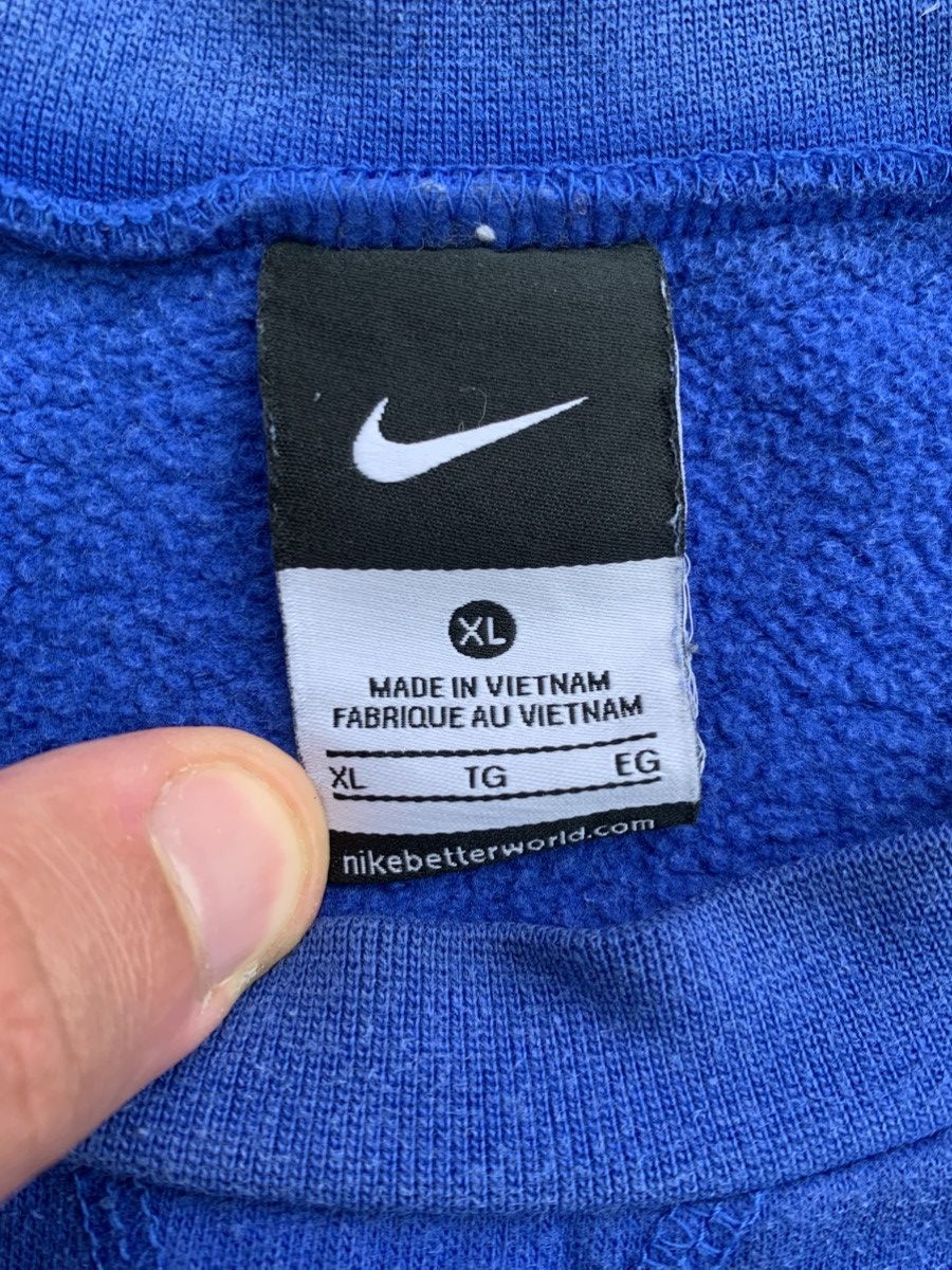 Nike Nike Blue Sweater Size US XL / EU 56 / 4 - 3 Thumbnail