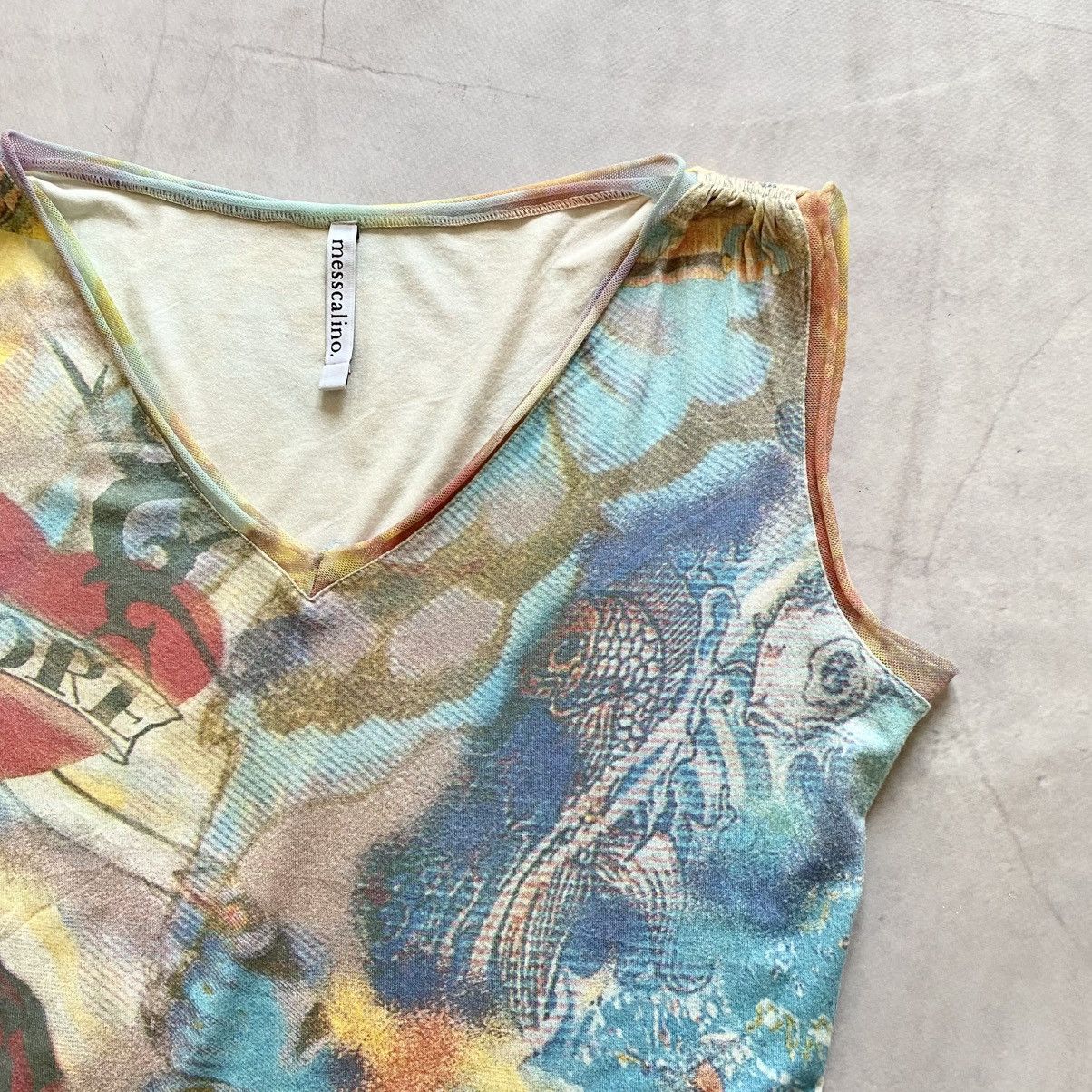 Ed Hardy Y2K Style Ed Hardy Tank Top Heart Hysteric Glamour Vibe Size M / US 6-8 / IT 42-44 - 5 Thumbnail