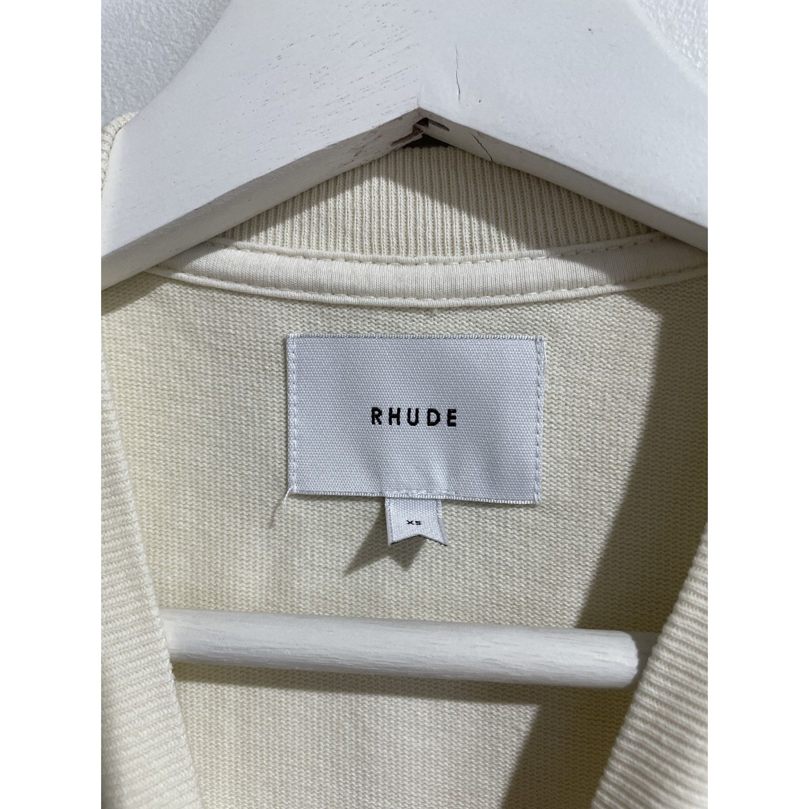 Rhude RHUDEBOY ATTENDEE TEE VINTAGE WHITE SIZE XS NEW Size US XS / EU 42 / 0 - 4 Thumbnail