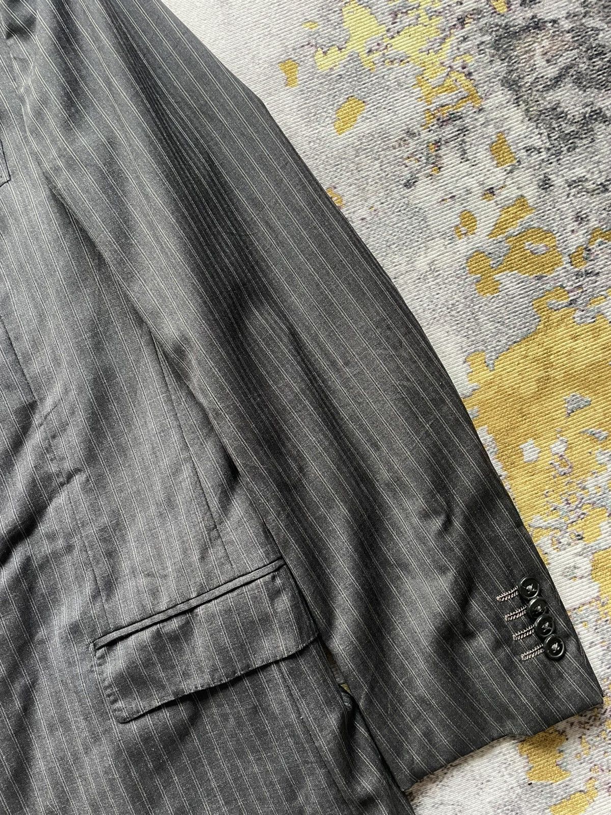 Loewe Loewe Striped Wool Blazer Size 50R - 3 Thumbnail