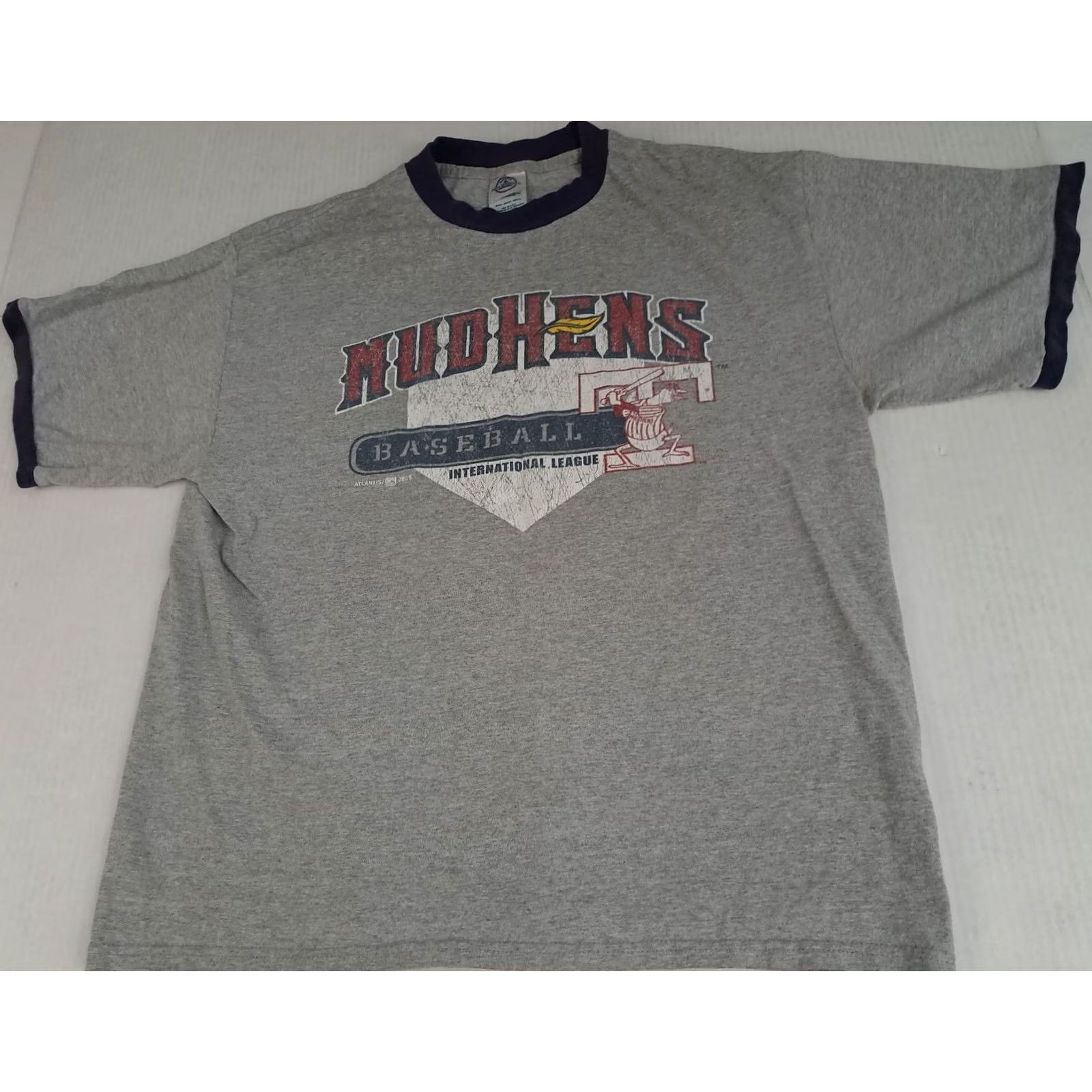 Delta Vintage Toledo Mudhens Shirt 2006 LG Size US L / EU 52-54 / 3 - 4 Thumbnail