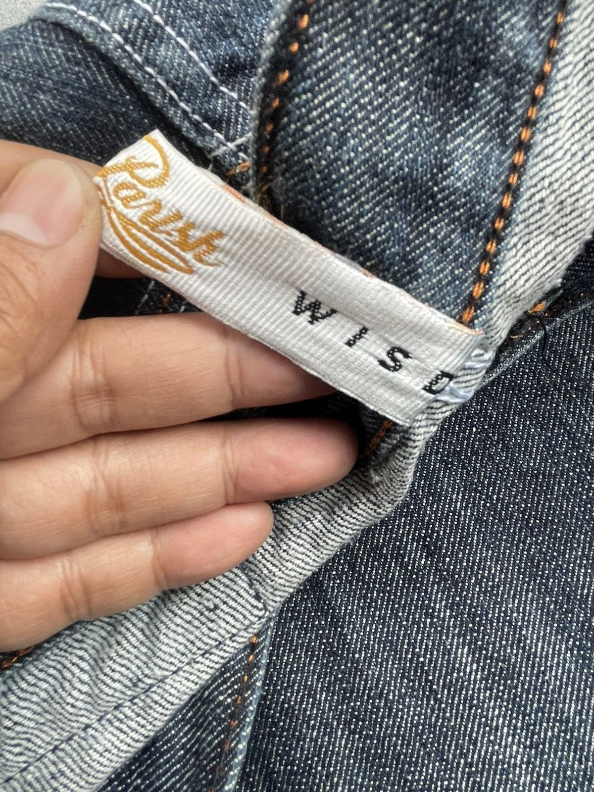 Japanese Brand Parish Custom Denim Size US 33 - 16 Thumbnail