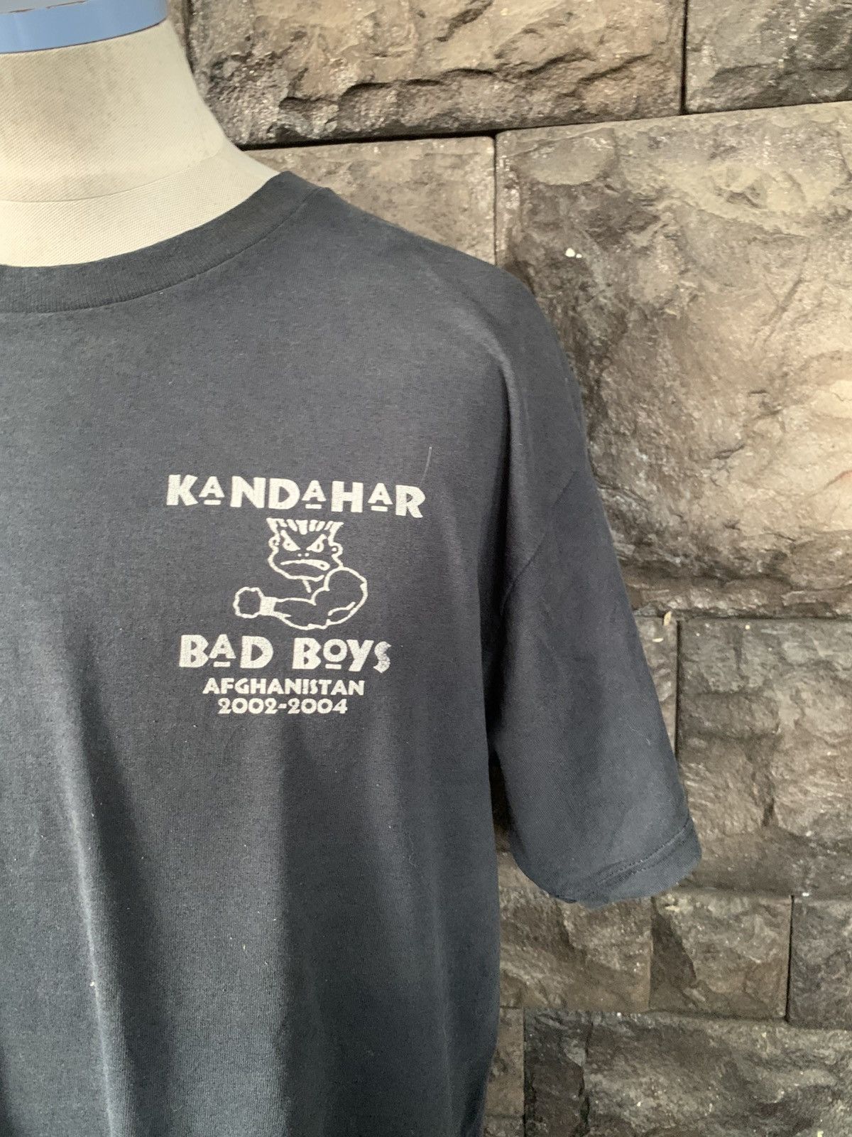 Harley Davidson × Vintage Vintage Harley Davidson Bad Boys Kandahar T shirt Size US L / EU 52-54 / 3 - 4 Thumbnail