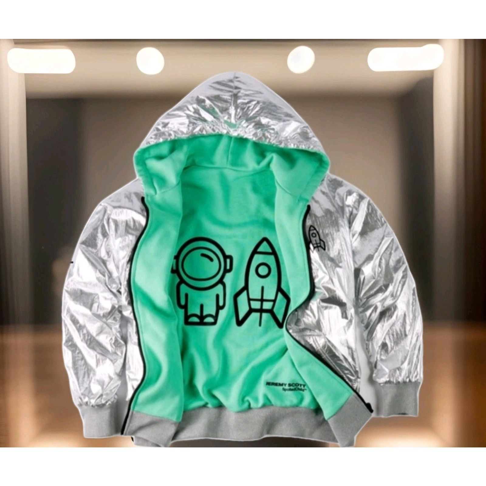 Jeremy Scott The metallic chrome Jeremy Scott x Spoiled Child LIMITED Size US L / EU 52-54 / 3 - 3 Thumbnail