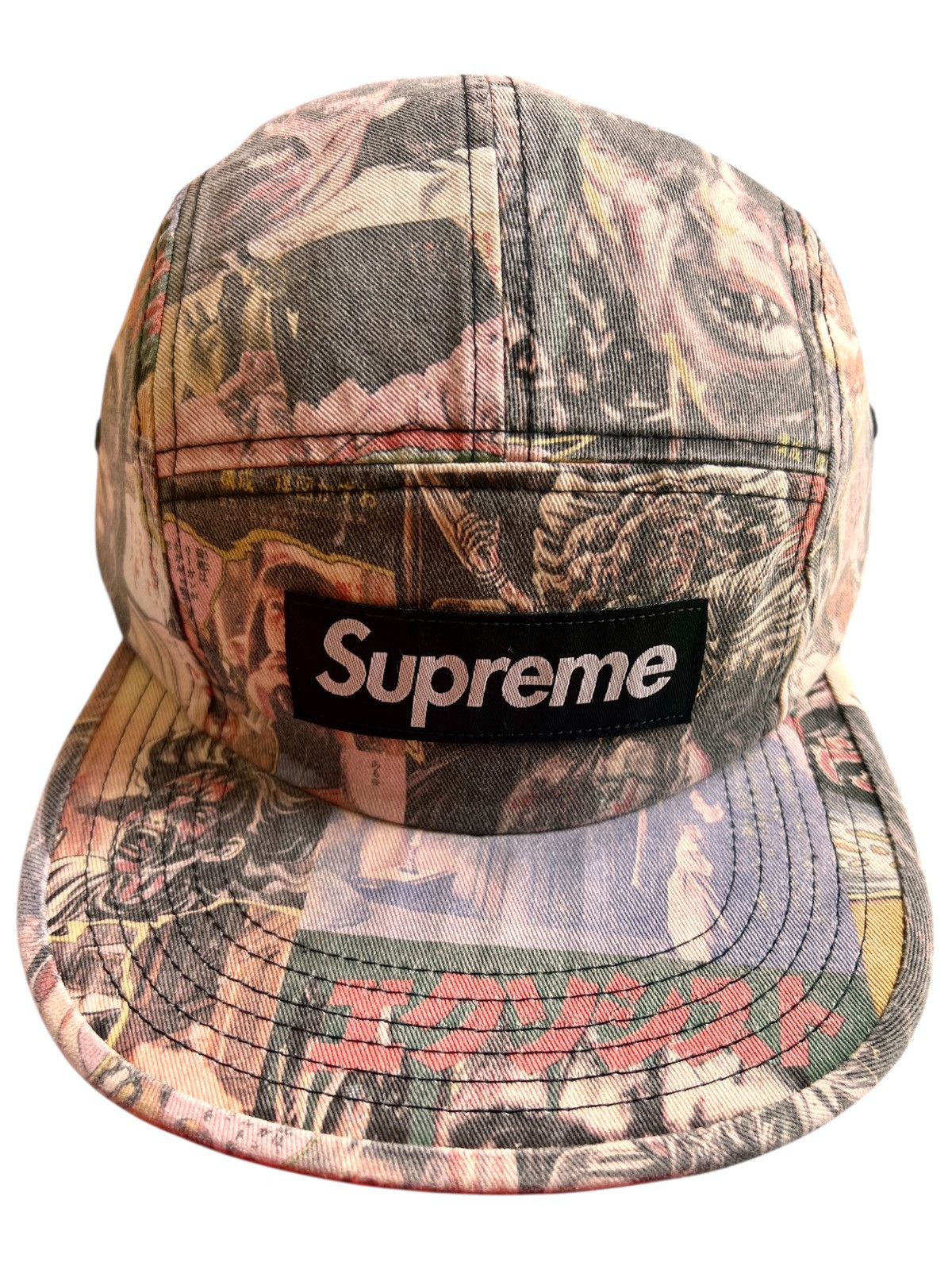 Supreme×goodenough Rayon Pile Camp Cap