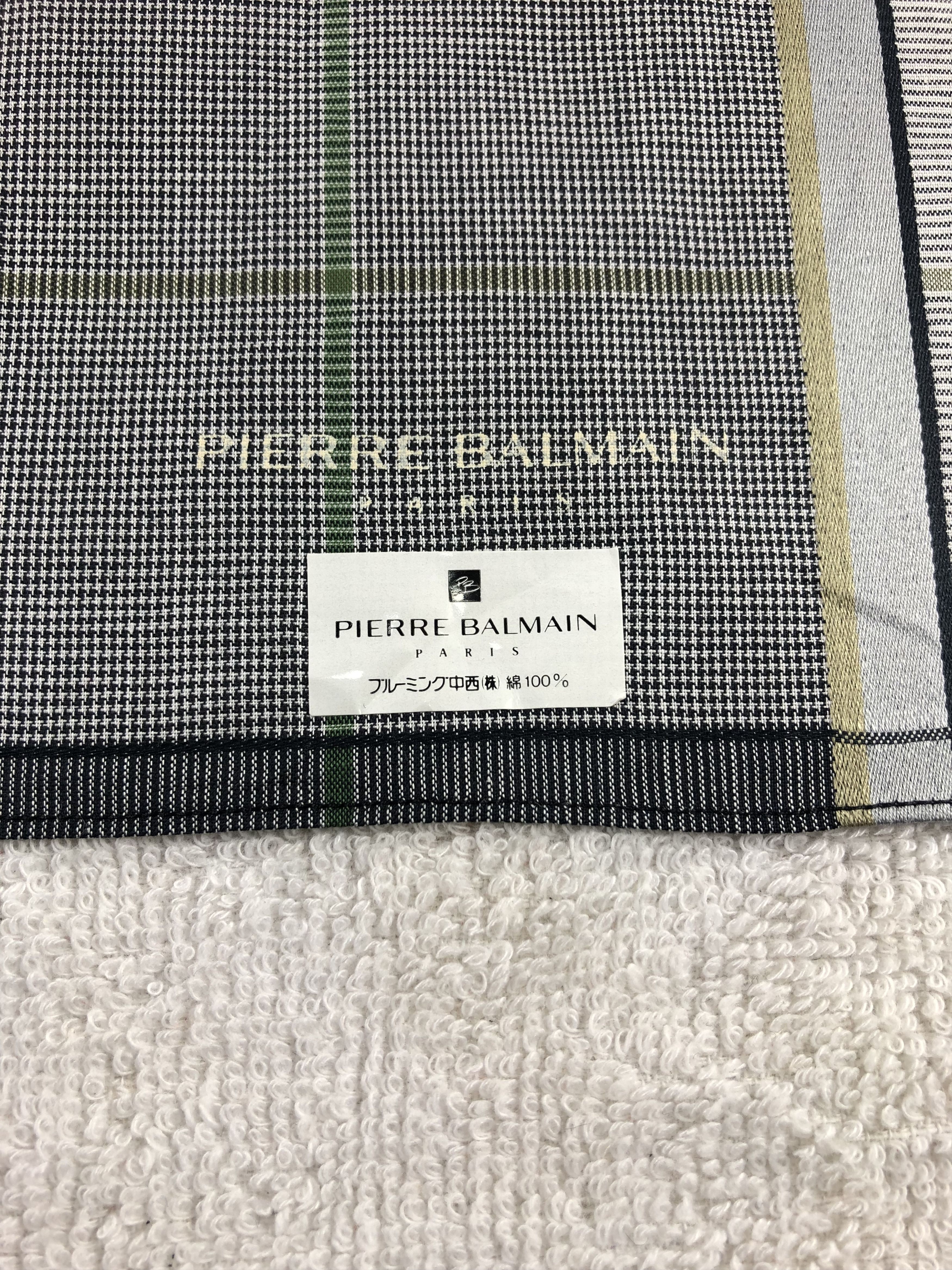Pierre Balmain × Vintage Pierre Balmain Handkerchief / Bandana / Neckerchief Size ONE SIZE - 4 Thumbnail