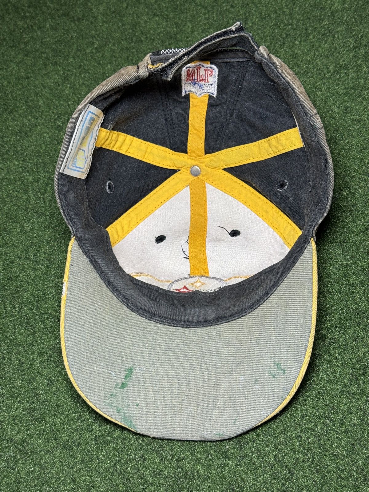 Sports Specialties × Vintage 90s Pittsburgh Steelers Sports Specialties RARE Faded Hat Size ONE SIZE - 6 Thumbnail