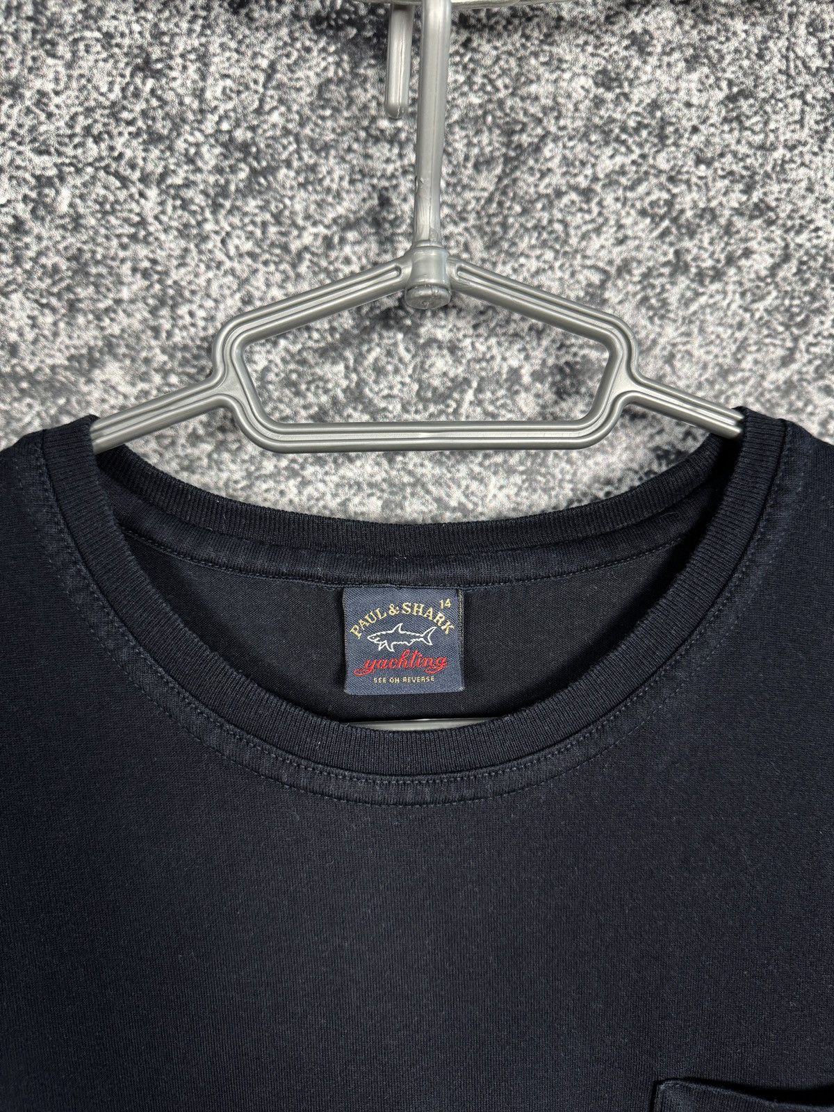 Paul & Shark Women’s Paul Shark T-Shirt Made in Italy Navy Blue Size 14 Size L / US 10 / IT 46 - 7 Thumbnail