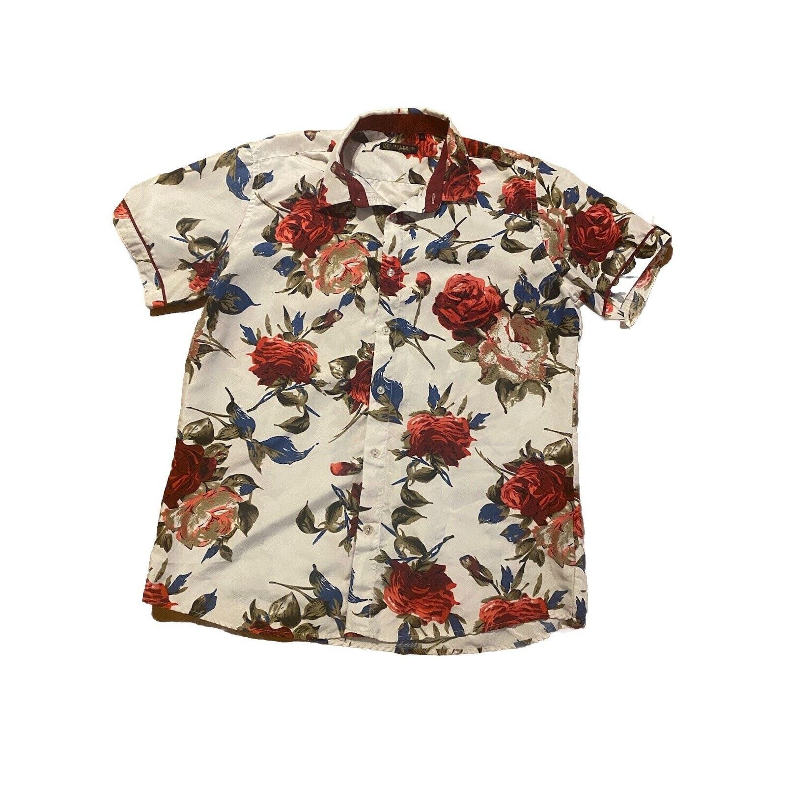& Other Stories Men Short Sleeve Shirt Italian Floral design Size L Size US L / EU 52-54 / 3 - 1 Thumbnail