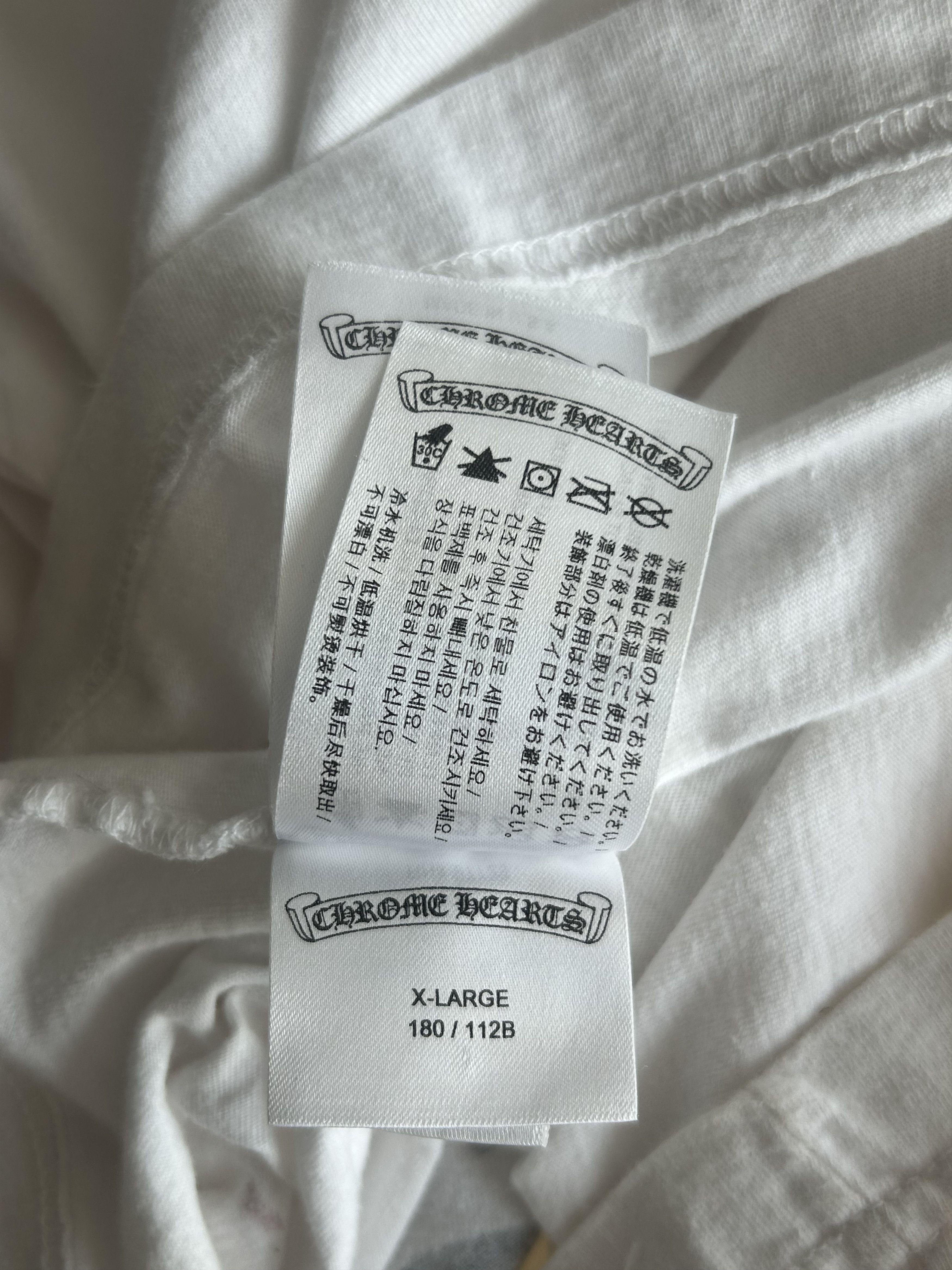 Chrome Hearts Chrome Hearts White & Purple Dagger T-shirt Size US XL / EU 56 / 4 - 6 Thumbnail