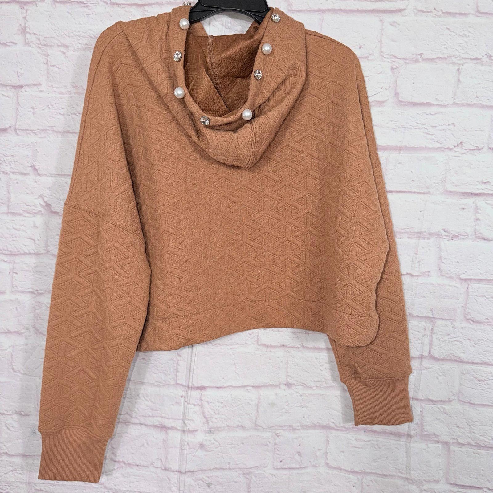 Other Simply Southern Oversized Large Hoodie with Pearl Accents Size L / US 10 / IT 46 - 4 Thumbnail