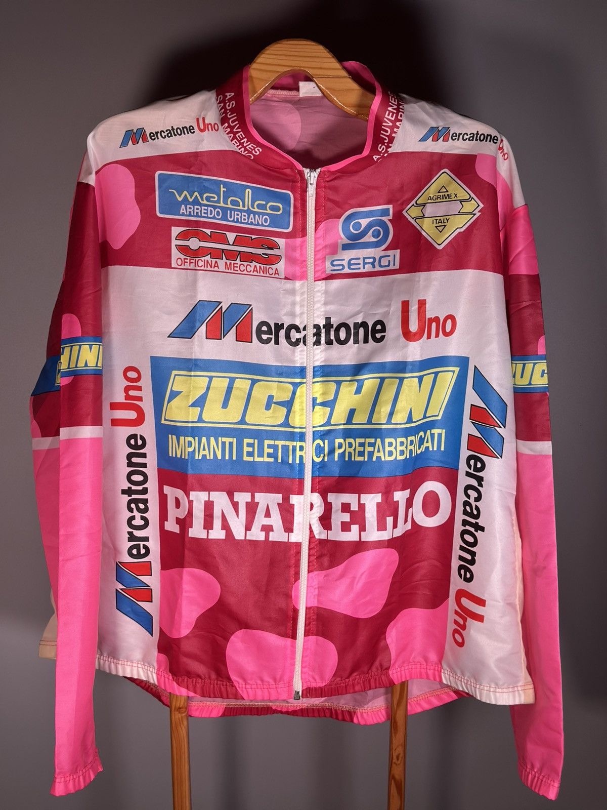 Vintage mercatone uno zucchini pinarello vintage jacket🔥 Size US XL / EU 56 / 4 - 2 Thumbnail