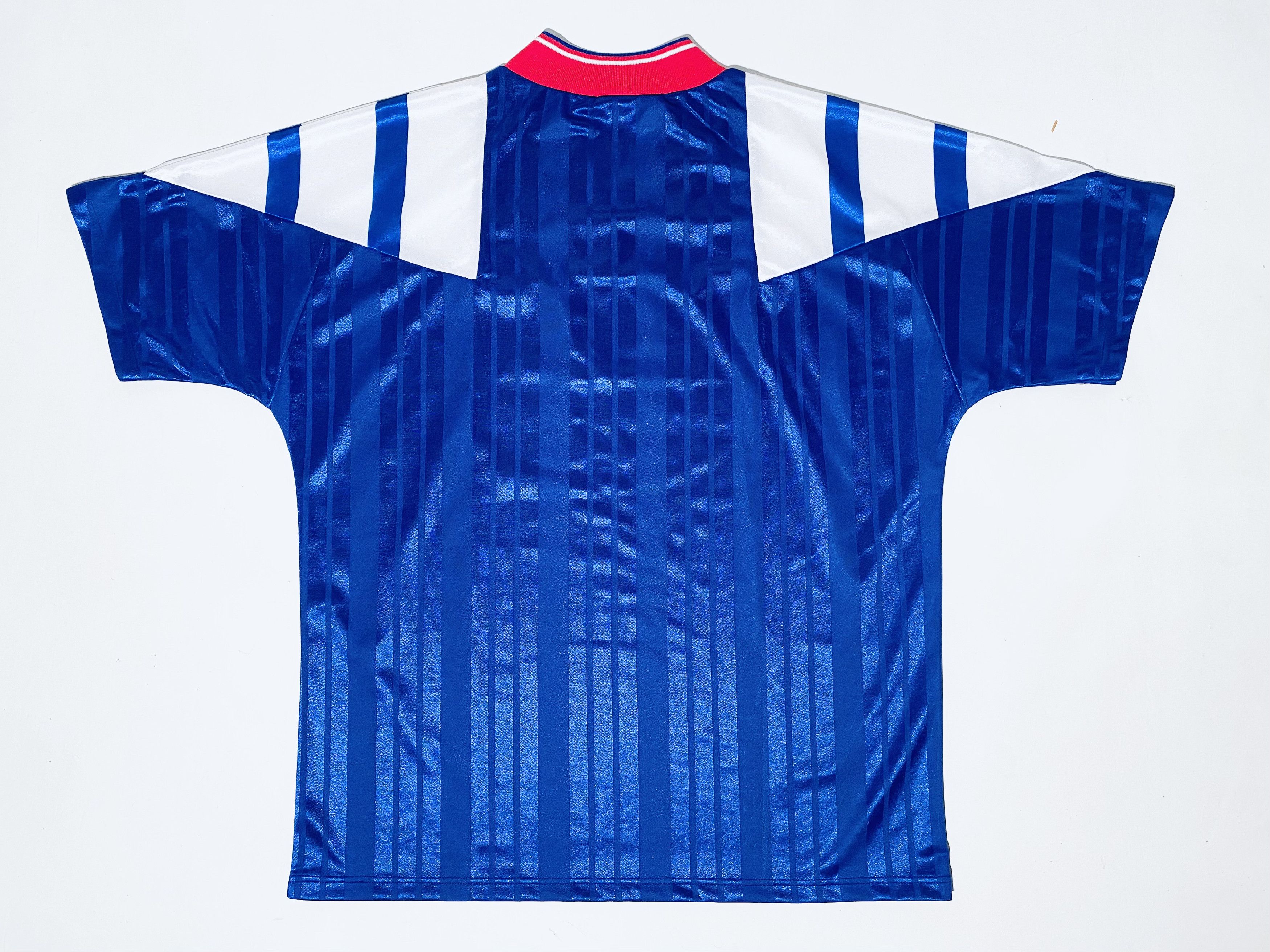 Adidas Rangers *Mint Condition* Home Jersey Shirt 1992 - 1994 Size US L / EU 52-54 / 3 - 7 Thumbnail