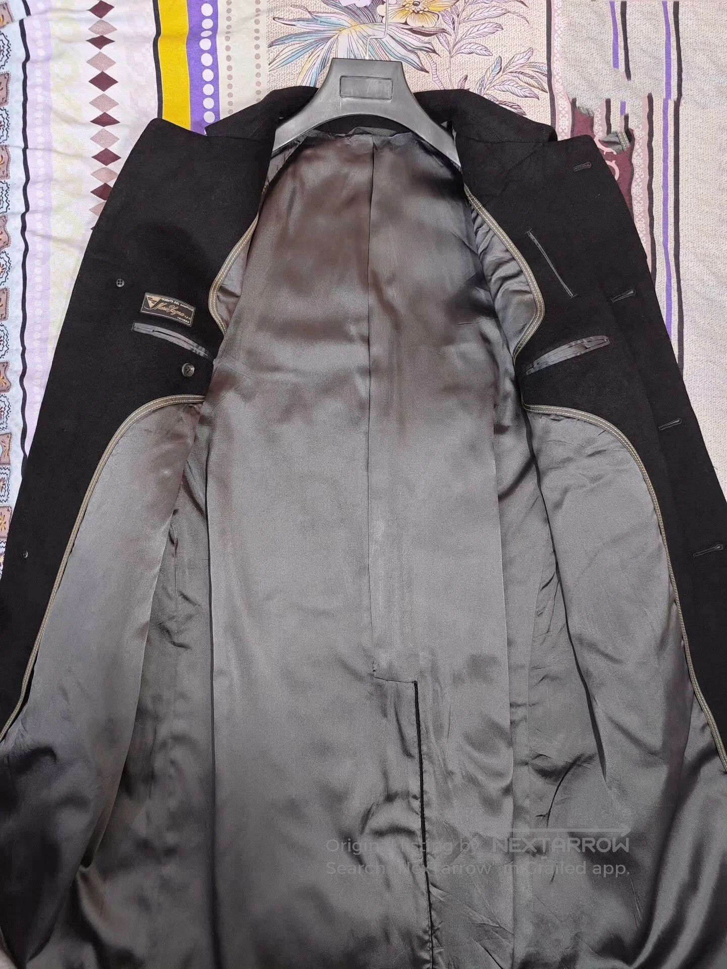 Ermenegildo Zegna Custom Black Wool Cashmere Coat. Size US M / EU 48-50 / 2 - 6 Thumbnail