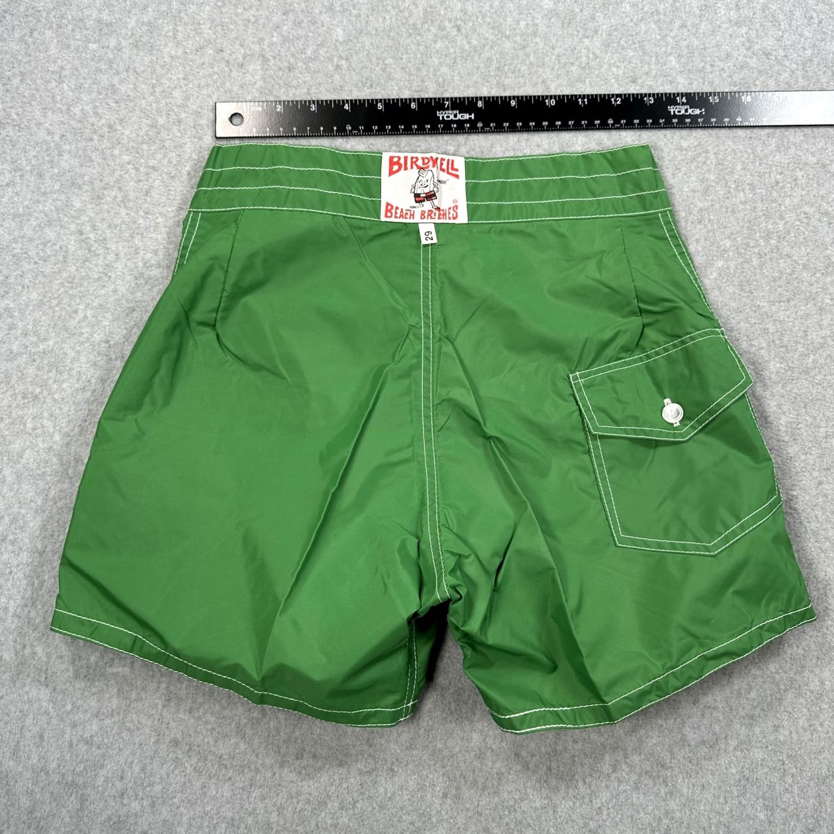 Vintage VINTAGE Birdwell Beach Britches Shorts Mens 29 Green Board Shorts Surf Swim Trunks Size US 28 / EU 44 - 3 Thumbnail