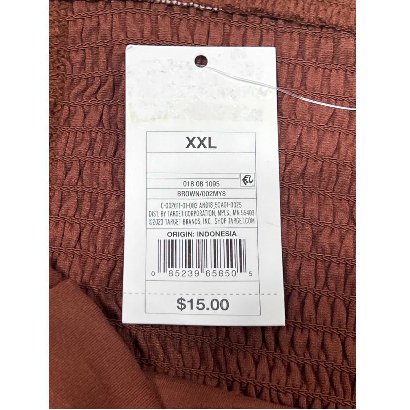 Other A New Day - Women's Tube Top - Brown - XXL Size XXL / US 16-18 / IT 52-54 - 7 Thumbnail
