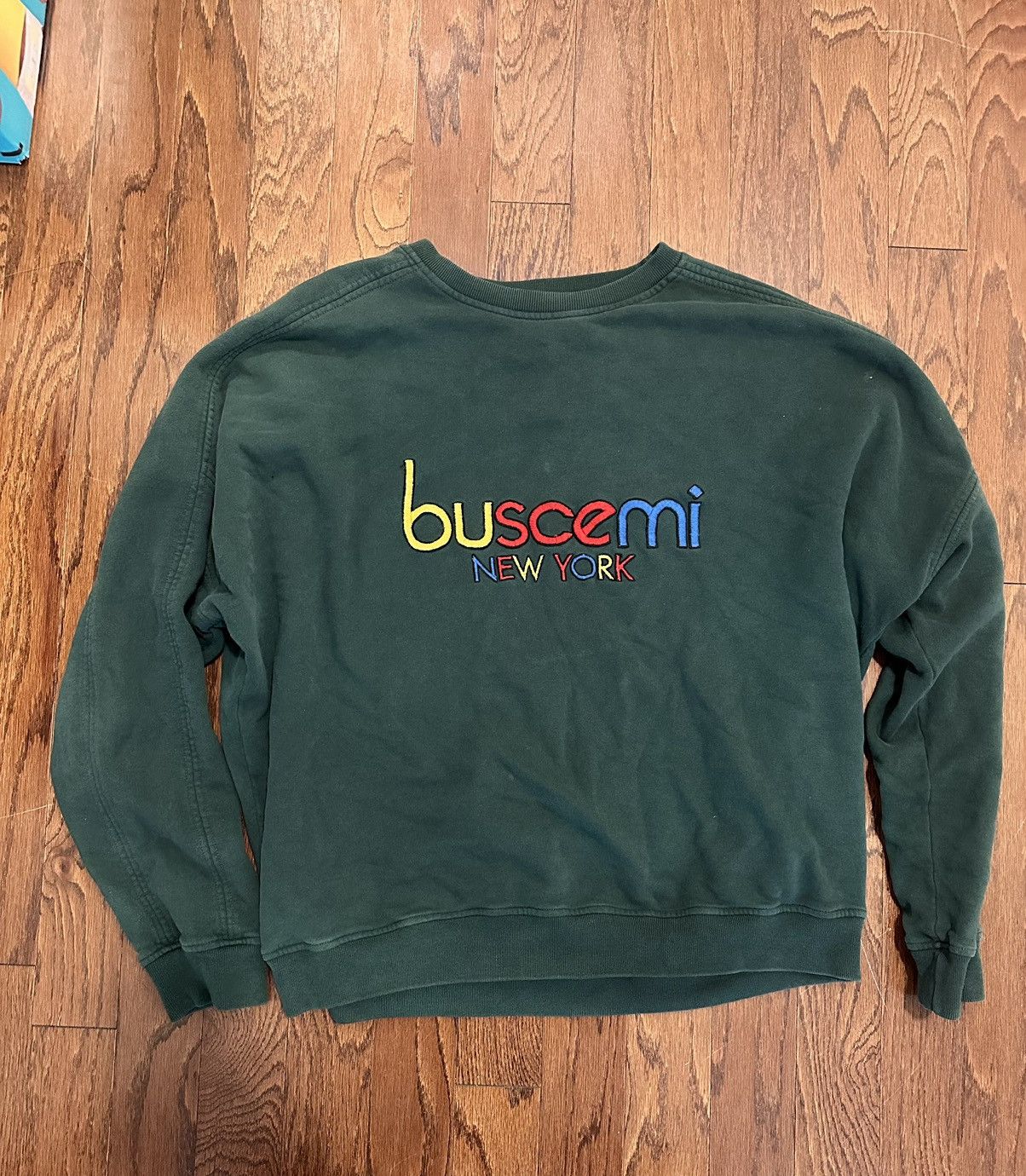 Buscemi Buscemi New York Crewneck Sweatshirt Size US XL / EU 56 / 4 - 1 Thumbnail