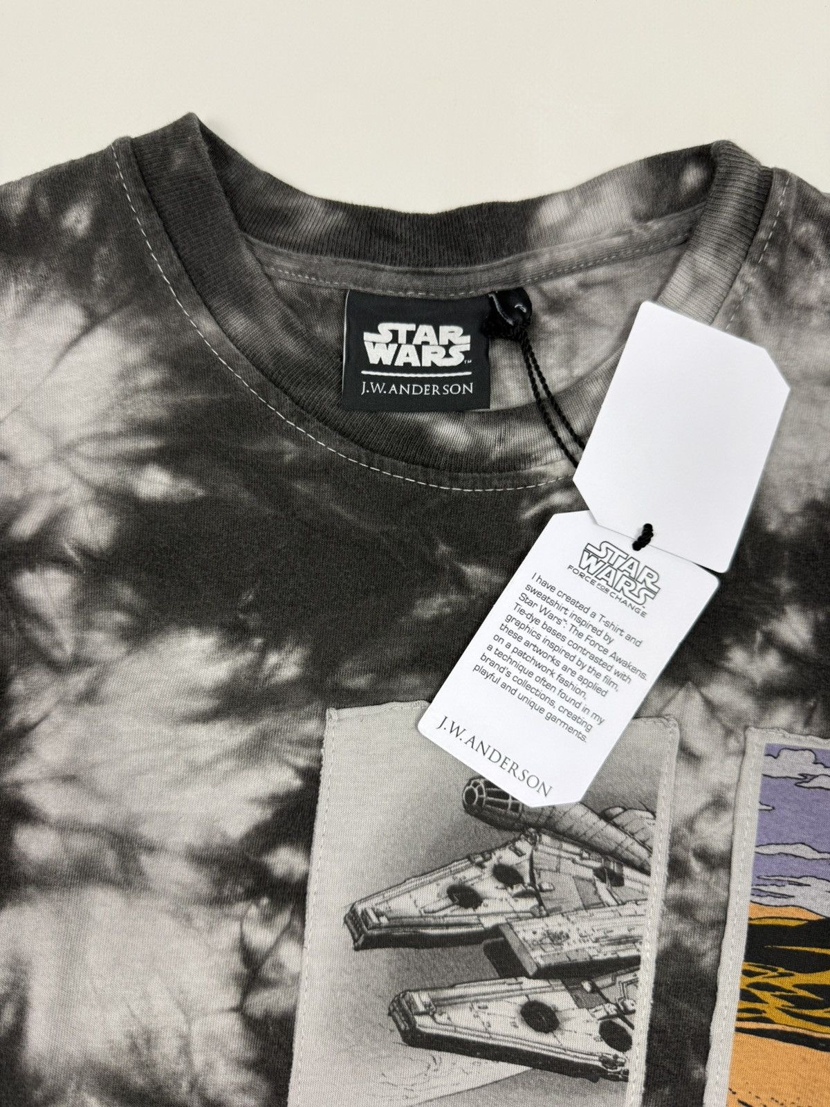 JW Anderson J.W. Anderson Star Wars Tie Die Limited Edition T Shirt Size US S / EU 44-46 / 1 - 5 Thumbnail