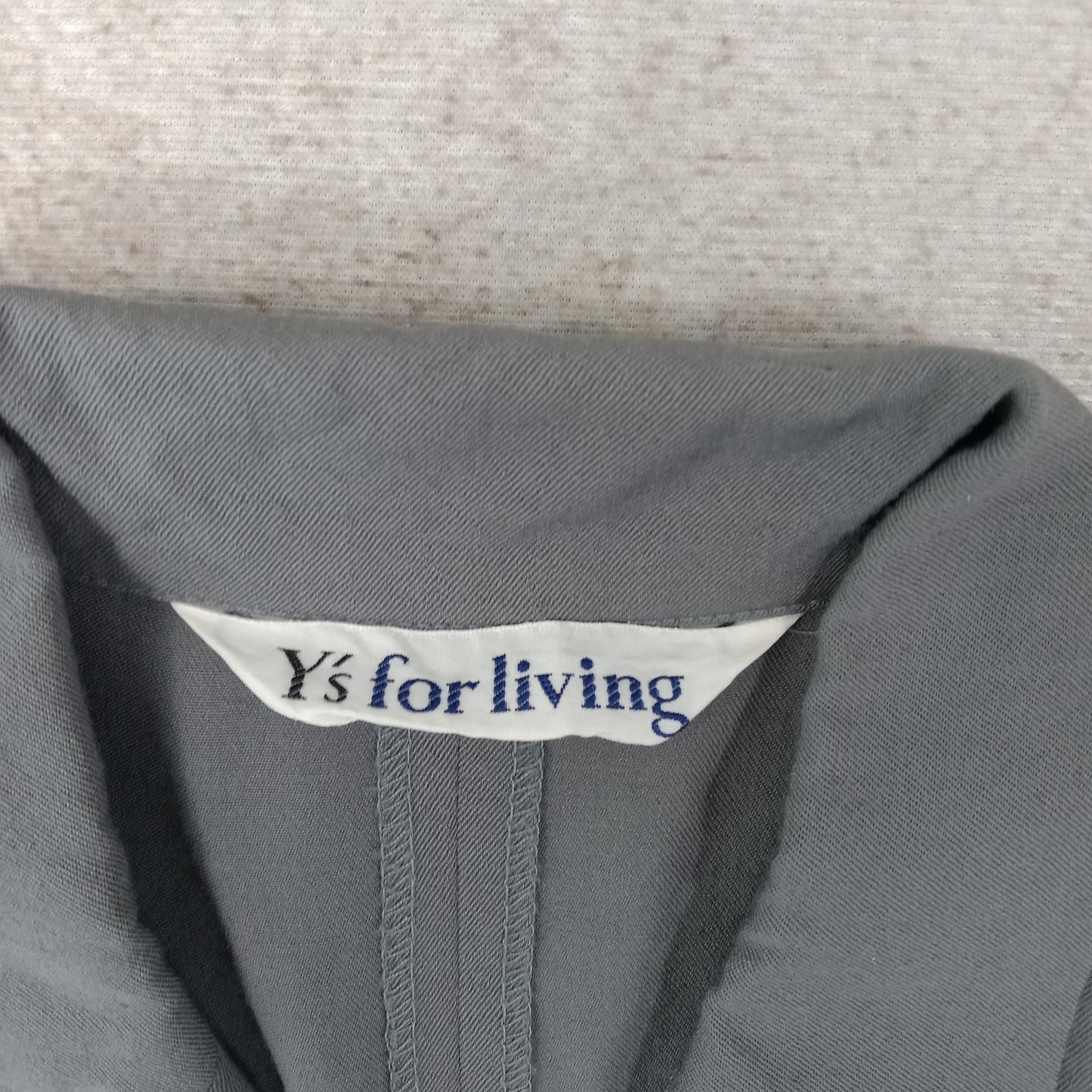 Yohji Yamamoto Y's for living by Yohji Yamamoto Blazer Jacket C260N5 Size XS / US 0-2 / IT 36-38 - 4 Thumbnail