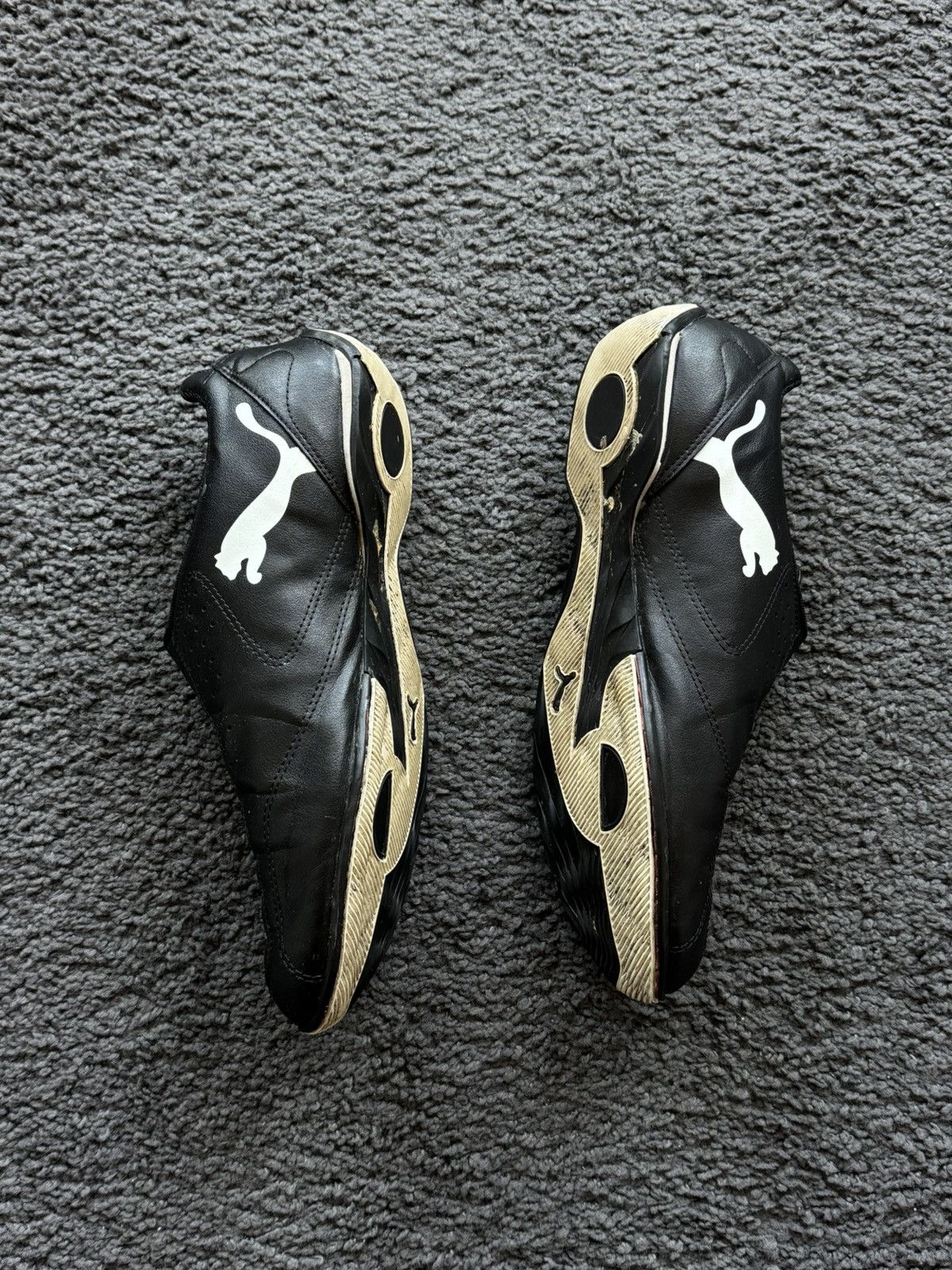 Puma × Vintage Vintage Puma Speedcat OG Y2k Low Top Suede Black Trainers Size US 11 / EU 44 - 6 Thumbnail
