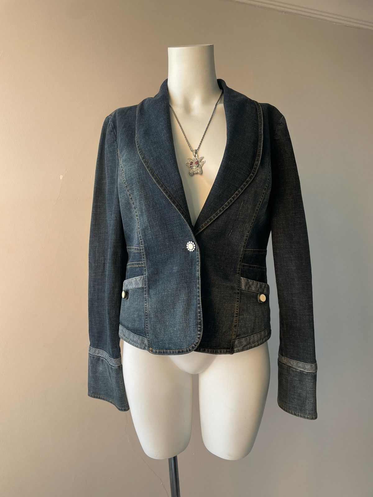 Vintage Park Bravo denim jacket Size XL / US 12-14 / IT 48-50 - 3 Thumbnail