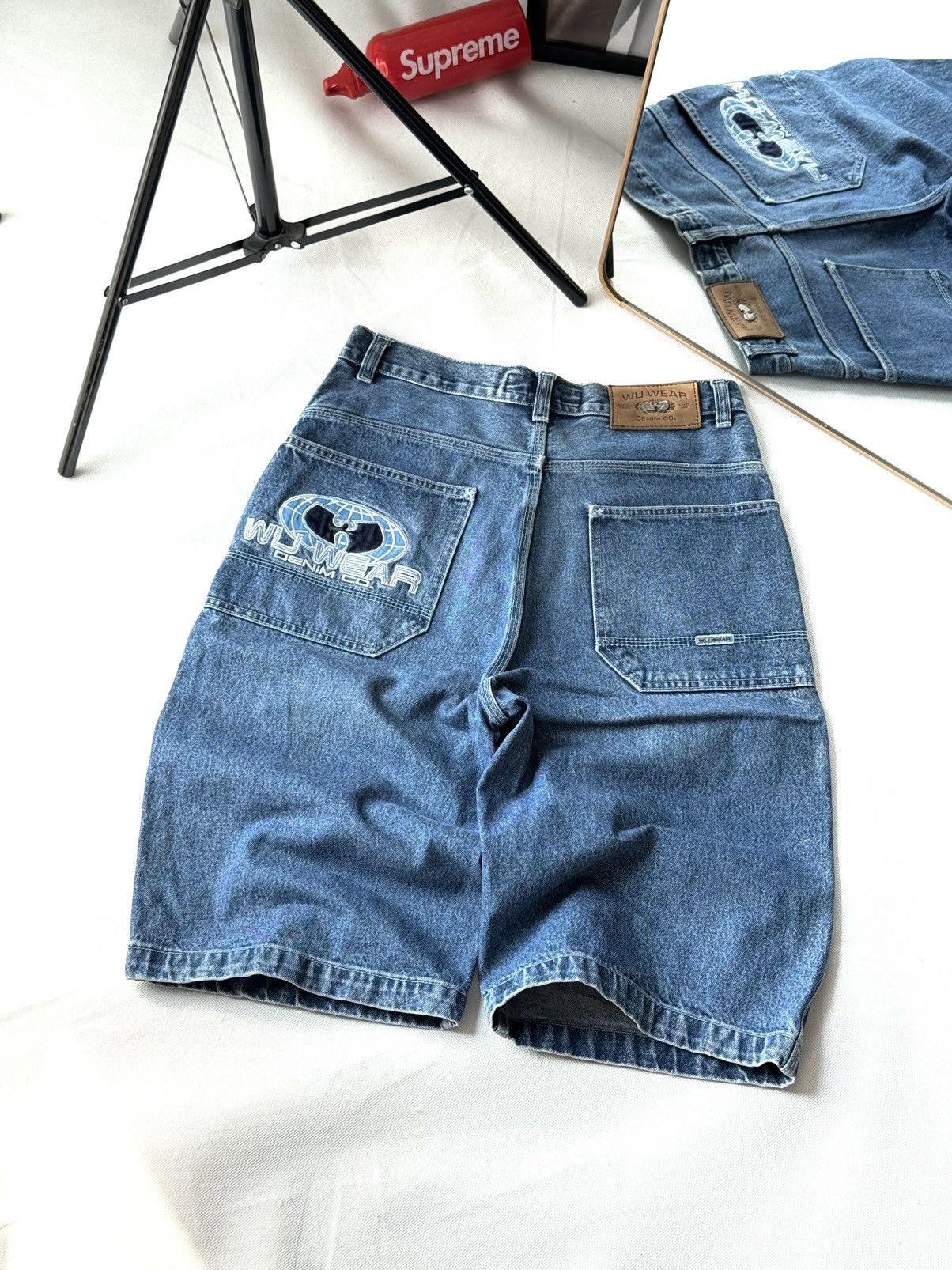 Vintage × Wu-Tang Clan Vintage 90s Wu wear baggy carpenter denim