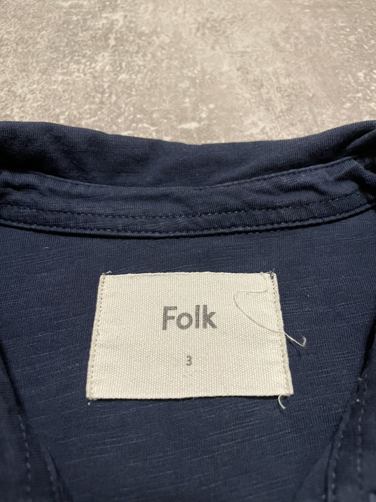 Folk × Vintage Vintage Folk Polo T-Shirt Size M Size US M / EU 48-50 / 2 - 7 Thumbnail