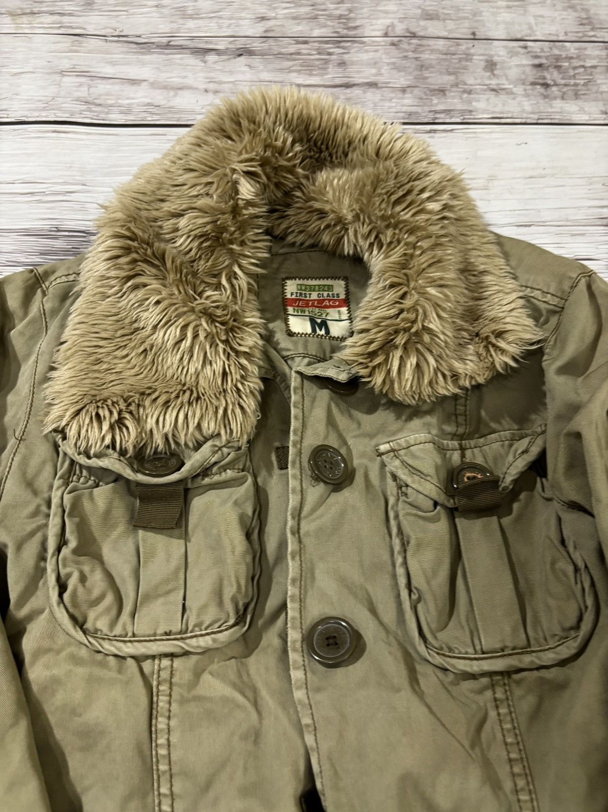 Hysteric Glamour × Japanese Brand Vintage Junya Balenciaga Style Classic Cargo Jacket 90s Size US S / EU 44-46 / 1 - 5 Thumbnail