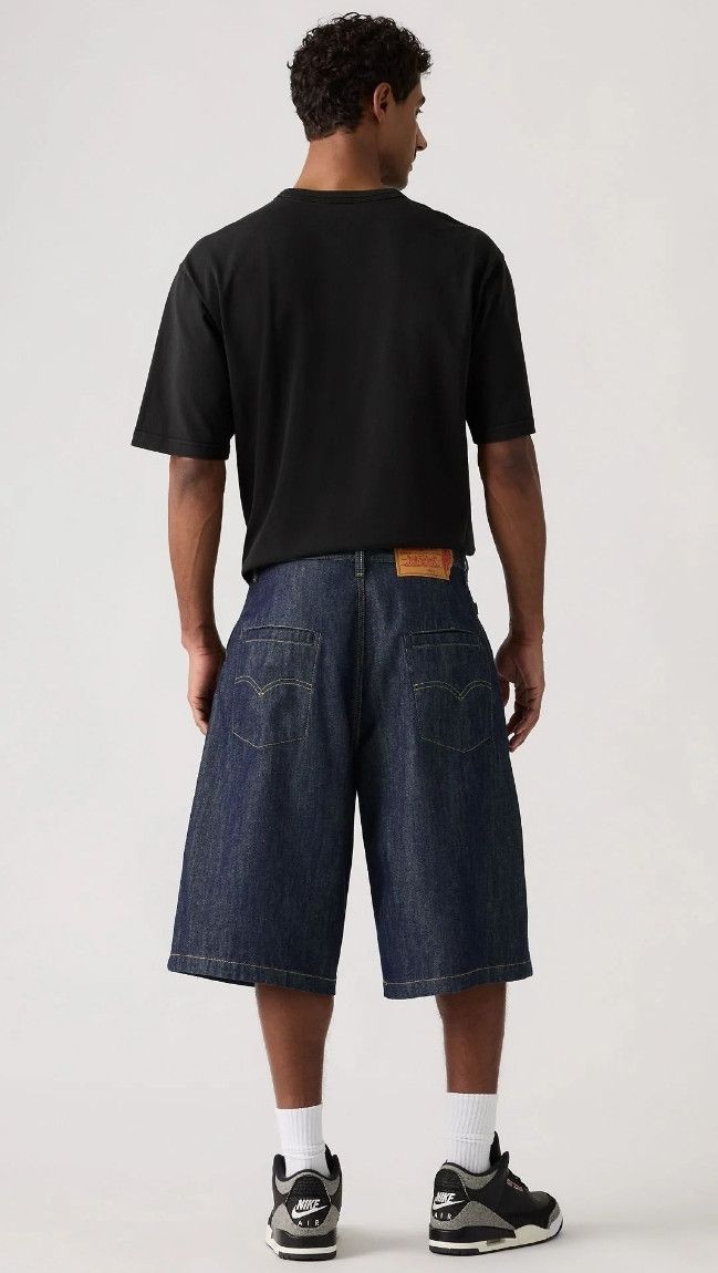 Levi's Nike X Levi's Air Jordan denim baggie shorts it Size US 34 / EU 50 - 2 Thumbnail