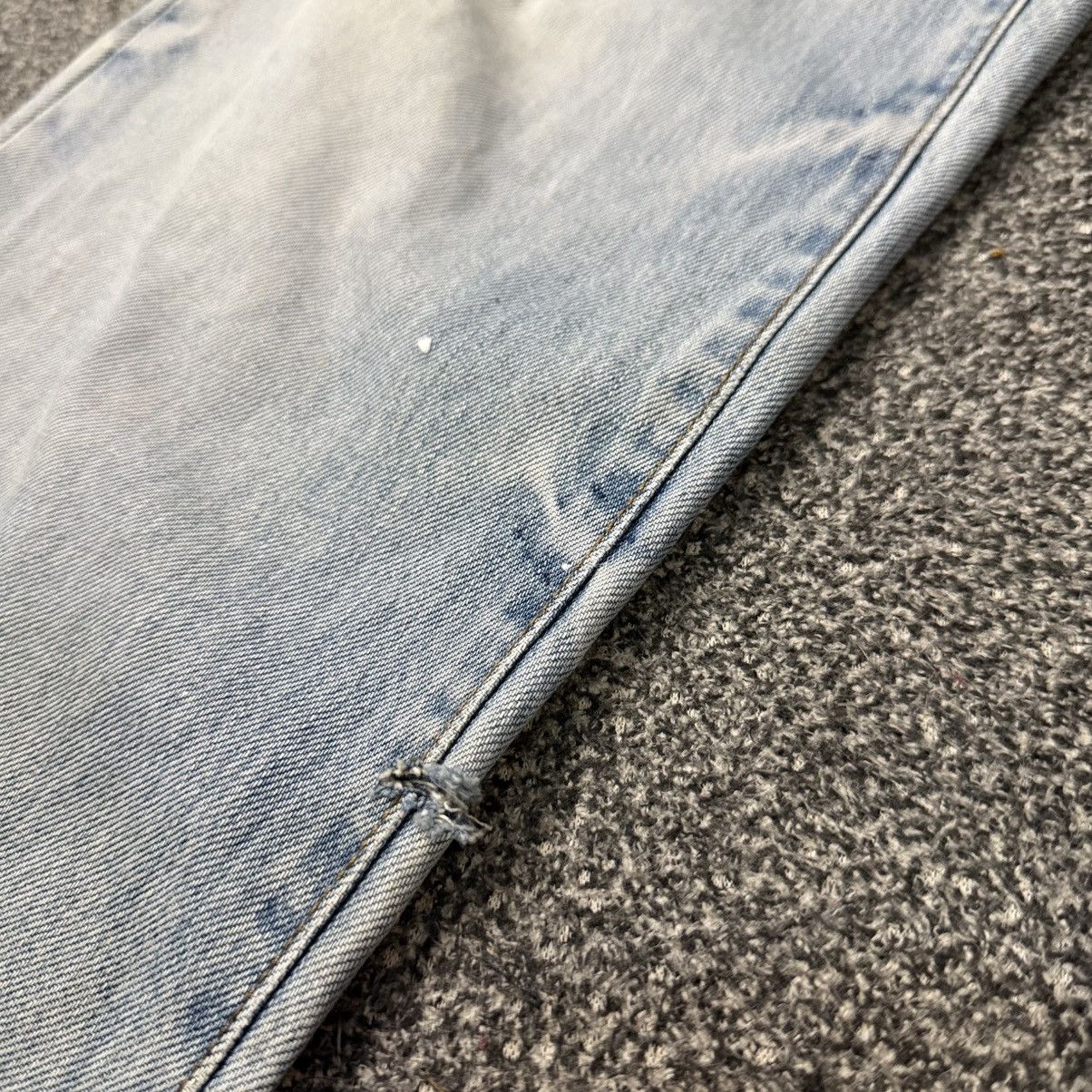 Tornado Mart 🔥🇯🇵 Japanese Vintage 90s Distressed Denim Blueway Flared Size US 31 - 6 Thumbnail