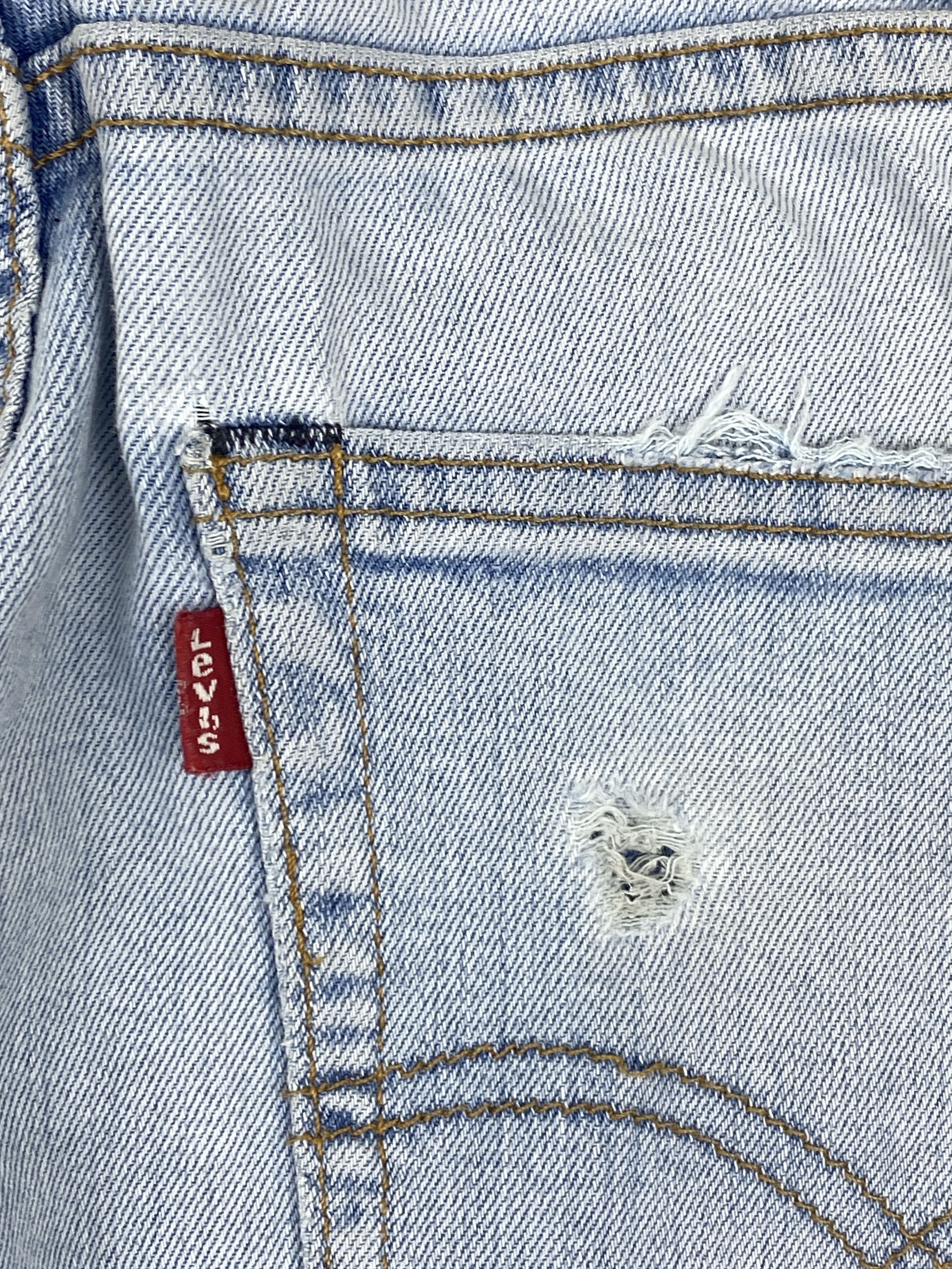 Levi's Light Blue Vintage Levi's 505 Jeans DP2824 Size US 32 / EU 48 - 6 Thumbnail