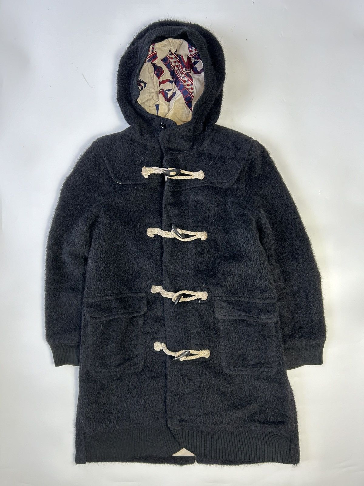 Designer × Issey Miyake × mercibeaucoup ISSEY MIYAKE MERCIBEAUCOUP WOOL DUFFEL COAT Size ONE SIZE - 2 Thumbnail
