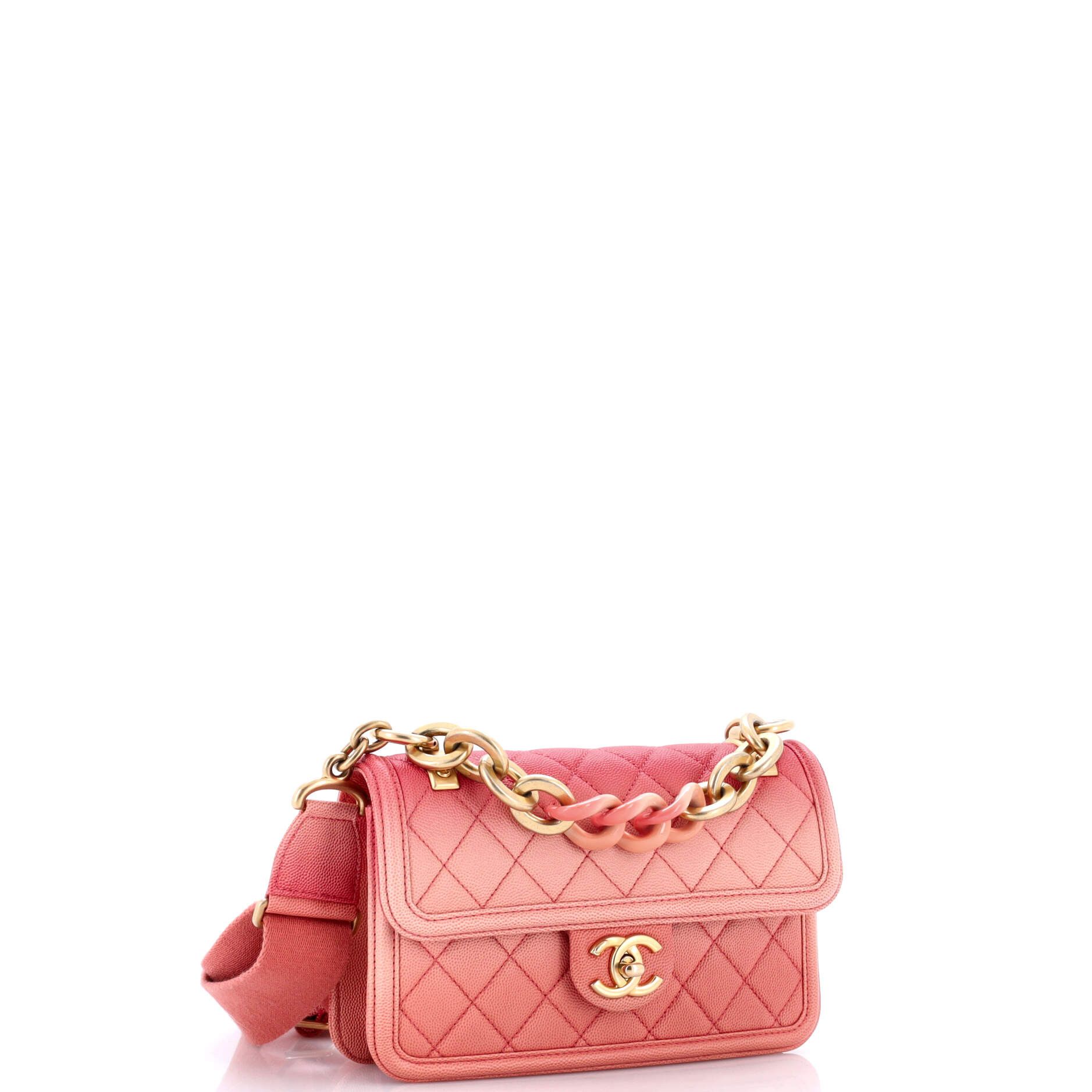Chanel Sunset On The Sea Flap Bag Quilted Caviar Small Size ONE SIZE - 1 Thumbnail