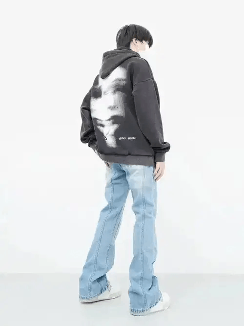 Japanese Brand × Vintage Grunge Emo Zip Up Graphic Hoodies Size US S / EU 44-46 / 1 - 2 Thumbnail