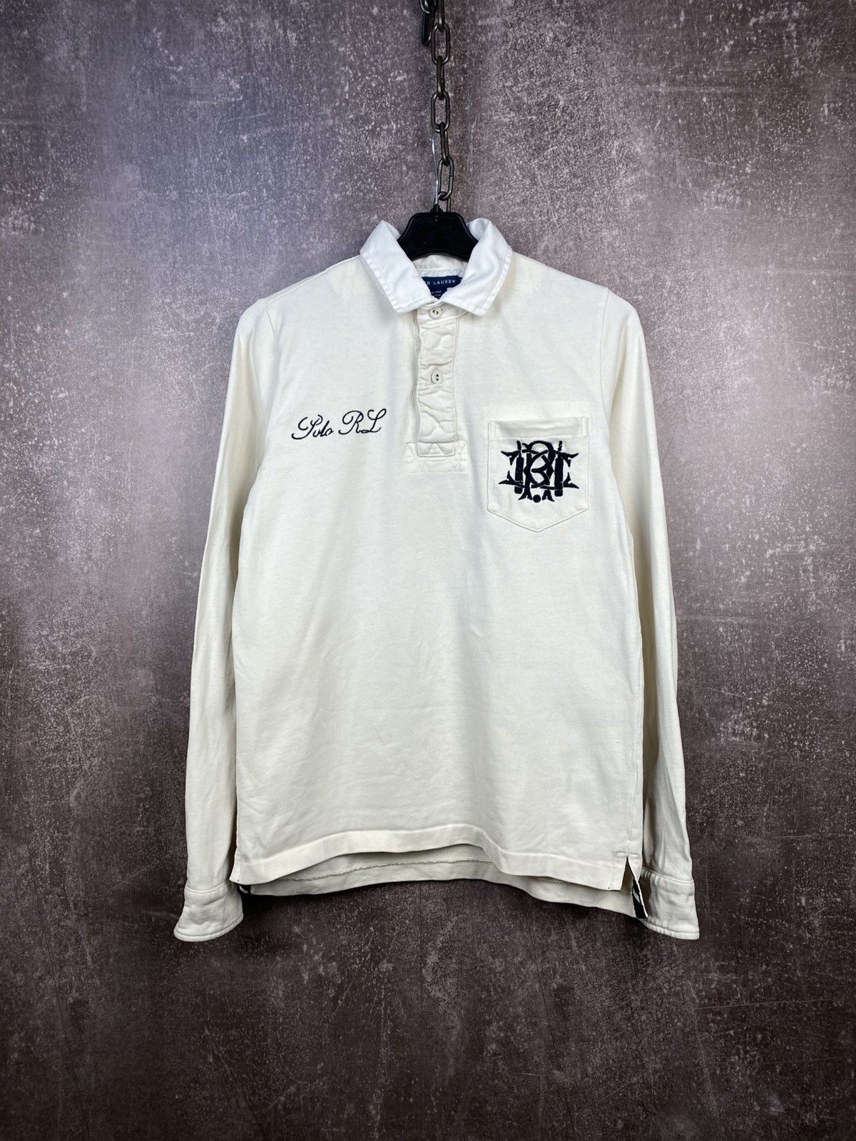 Polo Ralph Lauren Vintage POLO RALPH LAUREN Rugby Long Sleeve Size M / US 6-8 / IT 42-44 - 1 Thumbnail