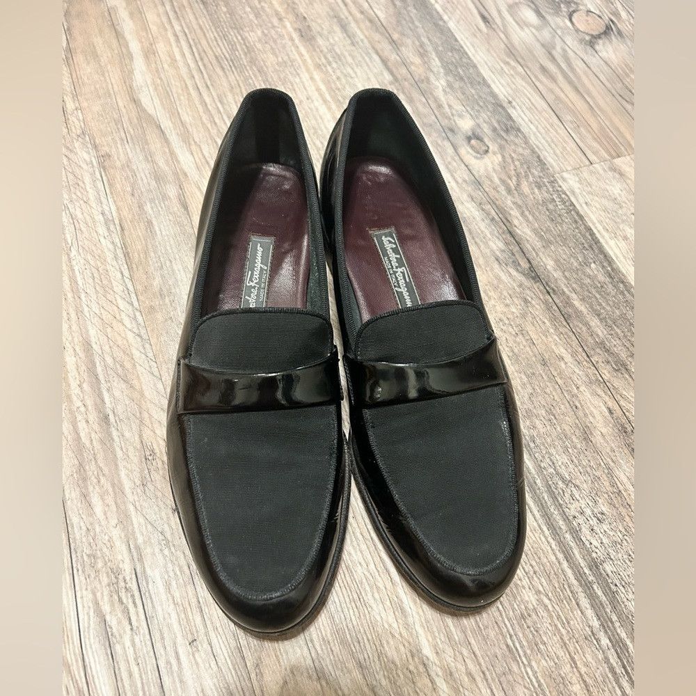Salvatore Ferragamo Salvatore Ferragamo Bryden Patent Slip-Ons Size US 8.5 / EU 41-42 - 6 Thumbnail
