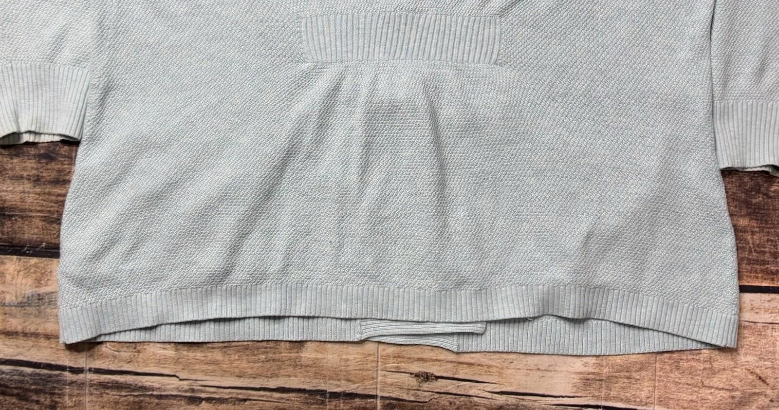 L.L. Bean LL Bean Cardigan Sweater Women's XL Light Blue Pockets Size XL / US 12-14 / IT 48-50 - 10 Thumbnail