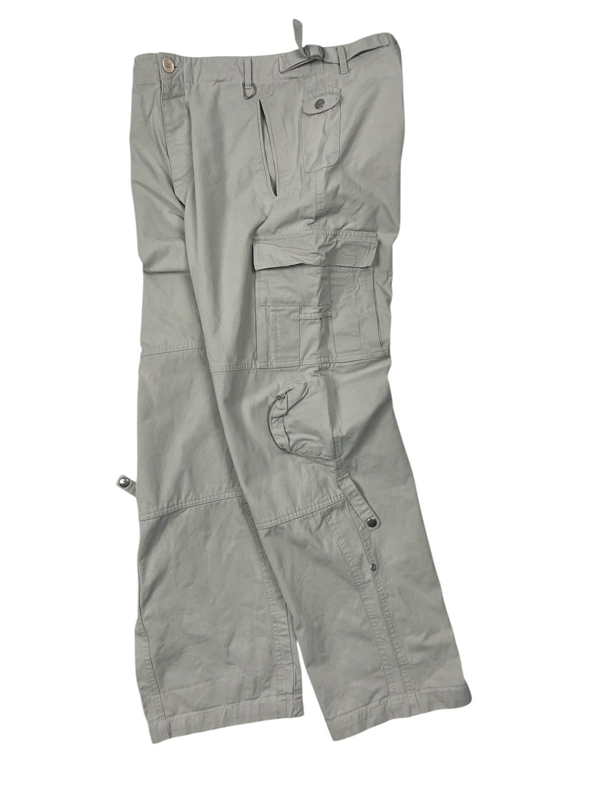 Japanese Brand Vintage Japanese Multi Pocket Cargo Avant Garde Pants Size US 34 / EU 50 - 3 Thumbnail
