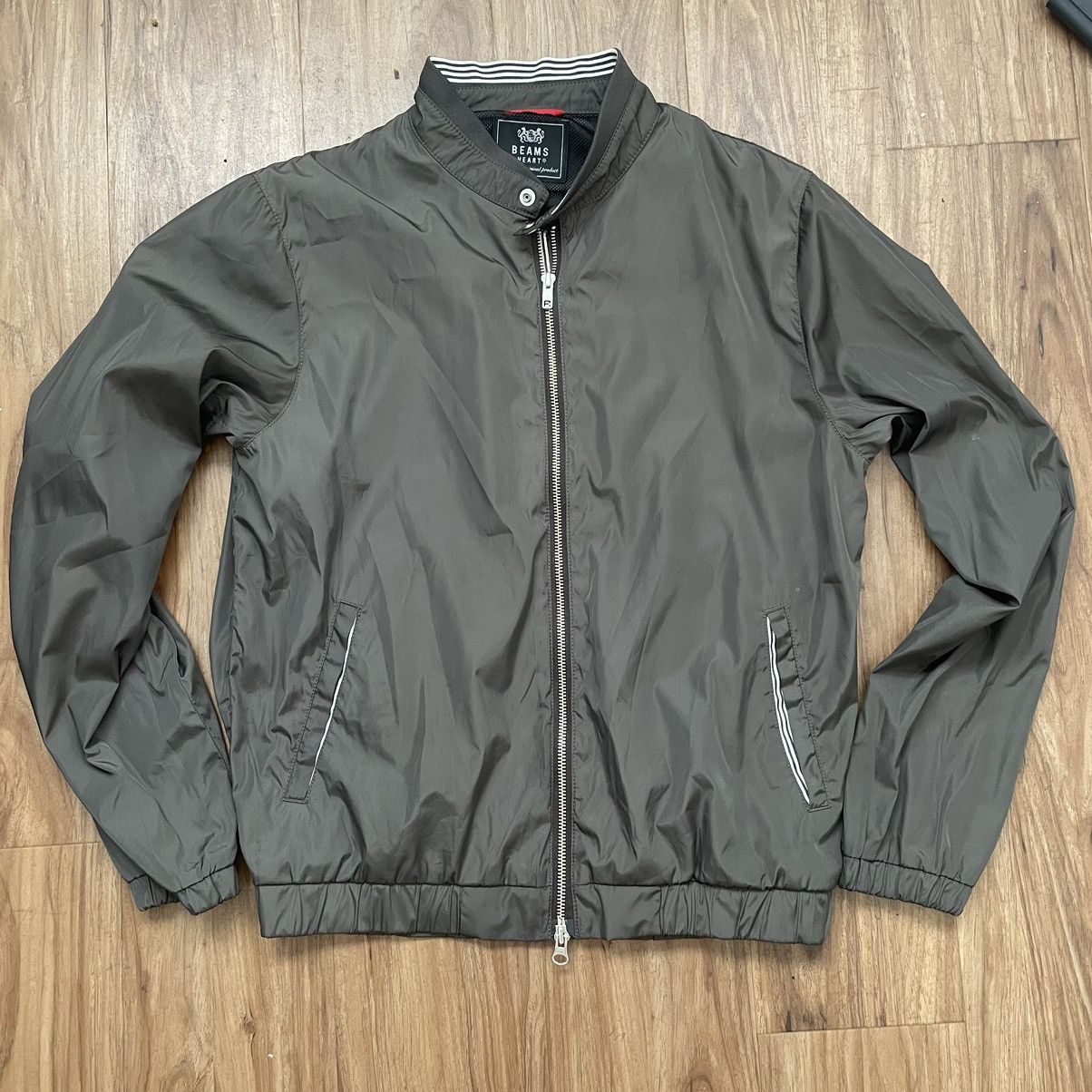 Beams Plus Beams Jacket Harrington Army Bomber double zip Size US S / EU 44-46 / 1 - 1 Thumbnail
