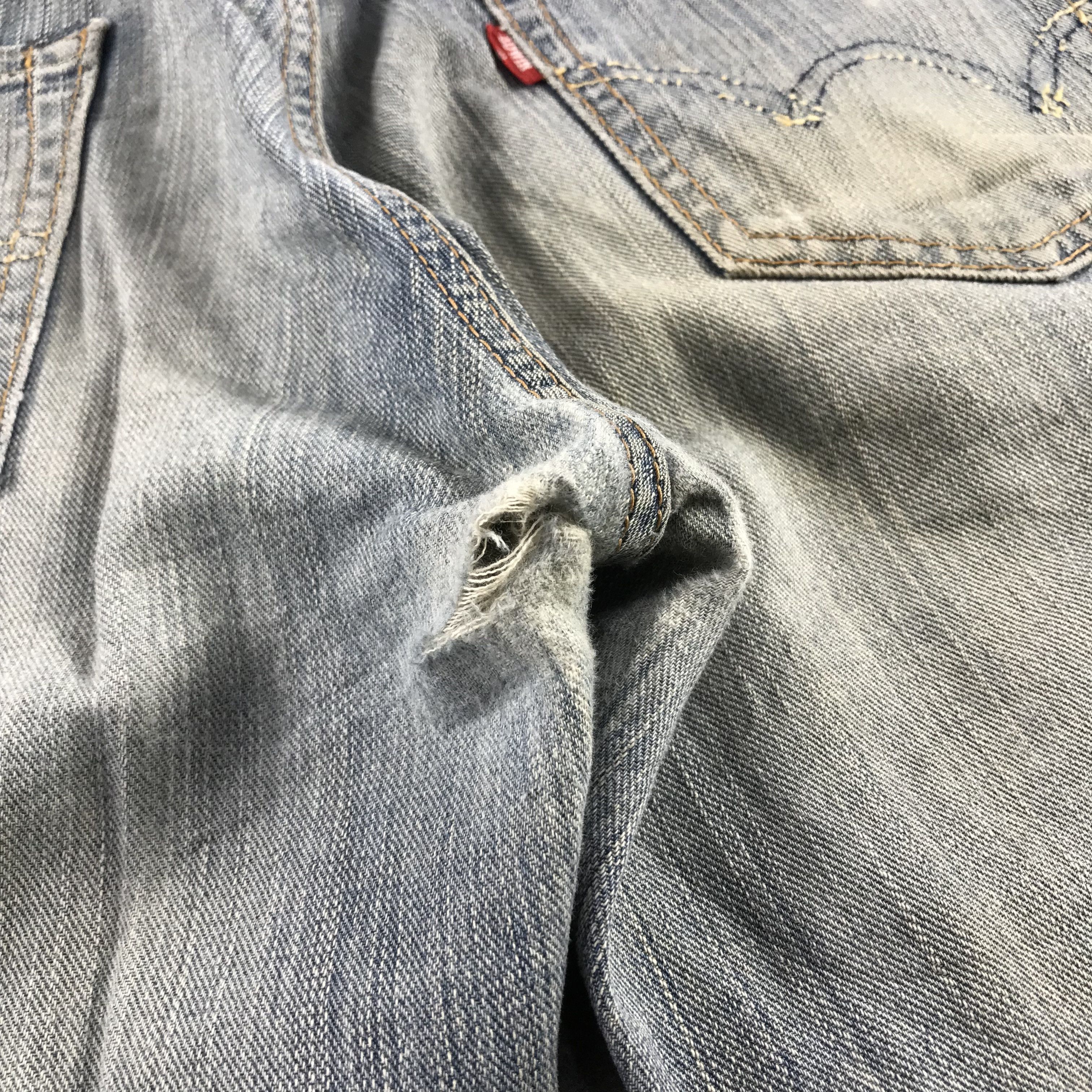 Edwin Vintage Edwin Jeans Back Buckle Patchwork Denim KJ3401 Size US 32 / EU 48 - 9 Thumbnail
