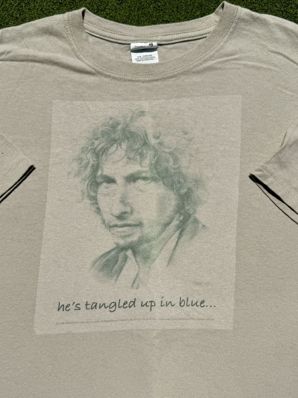 Band Tees × Vintage Bob Dylan Vintage Rock Portrait Art Band T-Shirt Size US XL / EU 56 / 4 - 2 Thumbnail