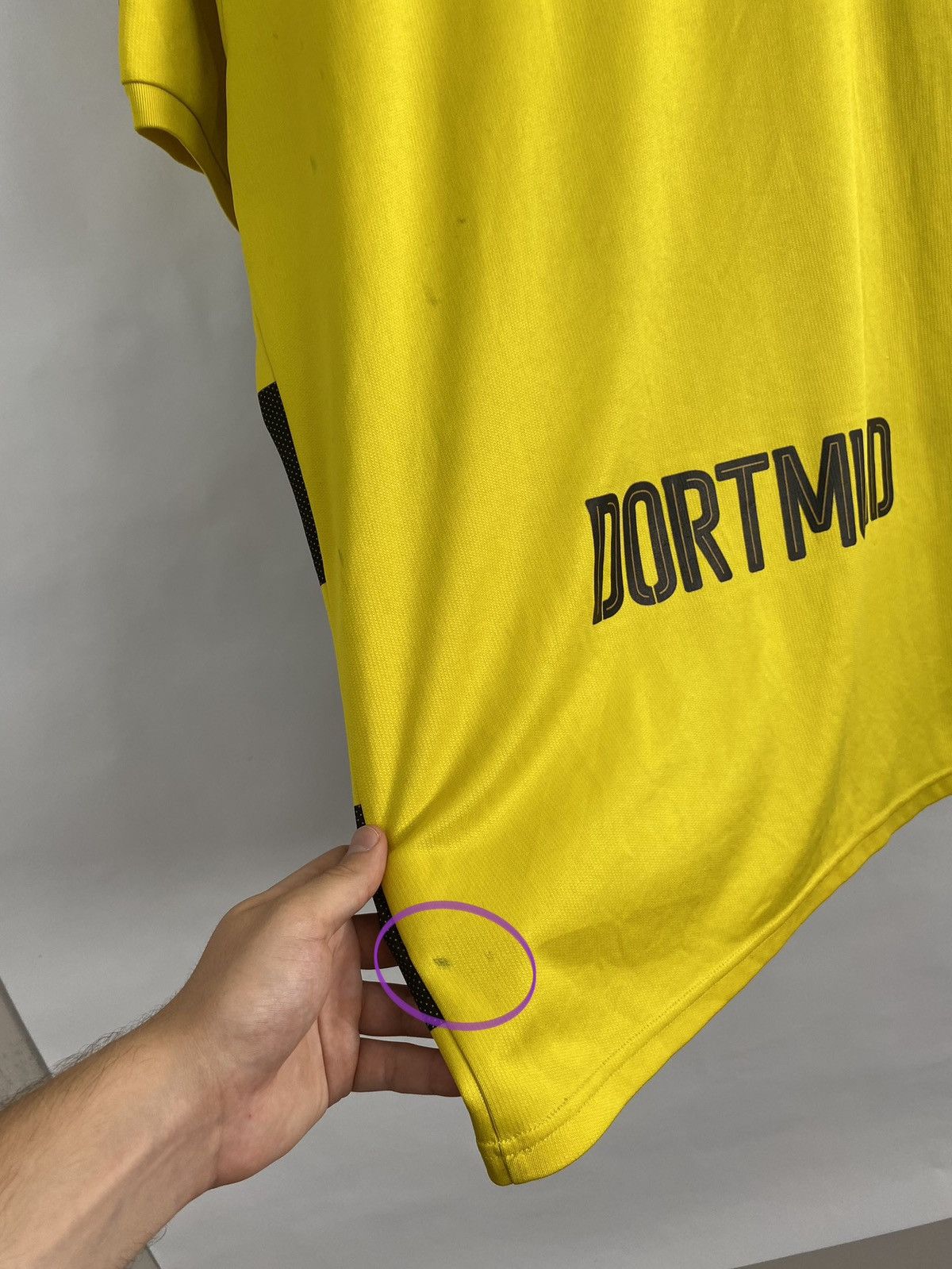 Puma 🇩🇪 Vintage Y2K Puma Borussia Dortmund BVB Soccer Jersey Size US XXL / EU 58 / 5 - 15 Thumbnail