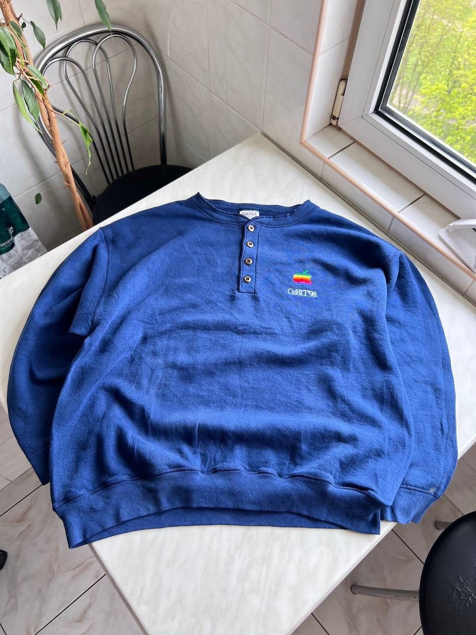 Apple Vintage 98 Apple Computer Sweatshirt Crewneck Macintosh USA Size US L / EU 52-54 / 3 - 9 Thumbnail