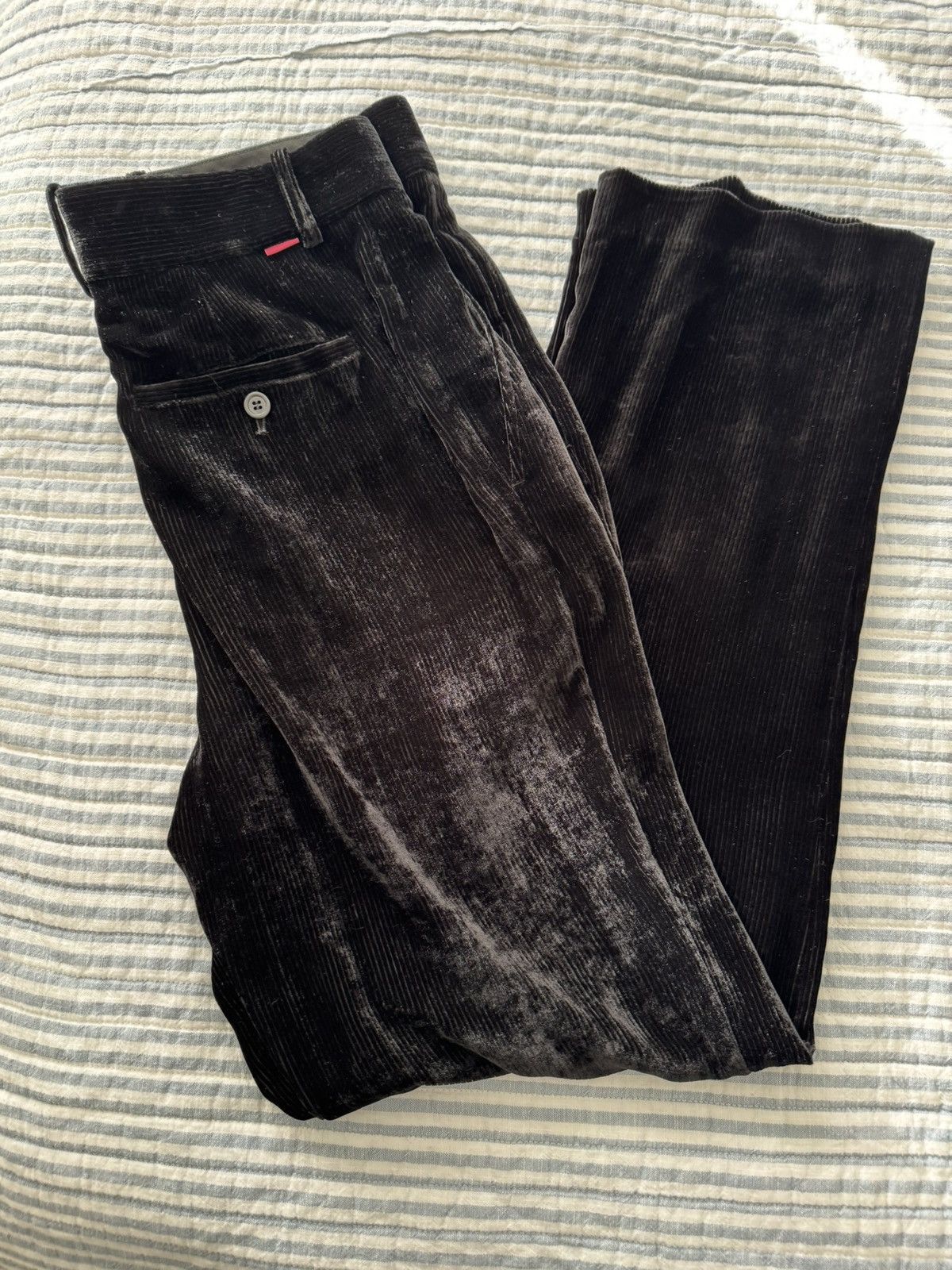 image of Sies Marjan ‘Toby’ Trousers in Black, Men's (Size 32)