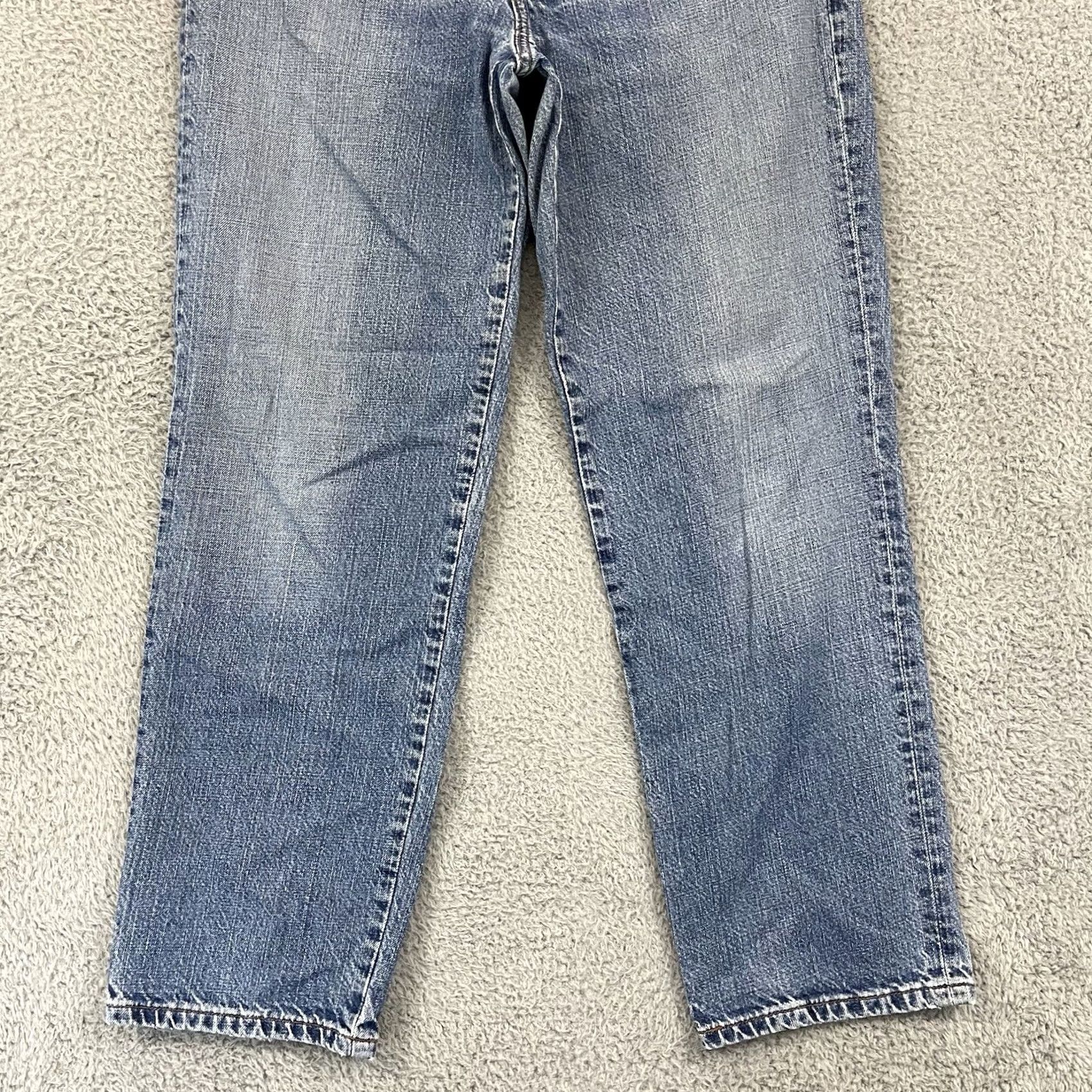 Ralph Lauren VINTAGE Polo Ralph Lauren Jeans Womens 10x30 Blue Classic Fit Denim Straight Y2K Size 32" / US 10 / IT 46 - 2 Thumbnail