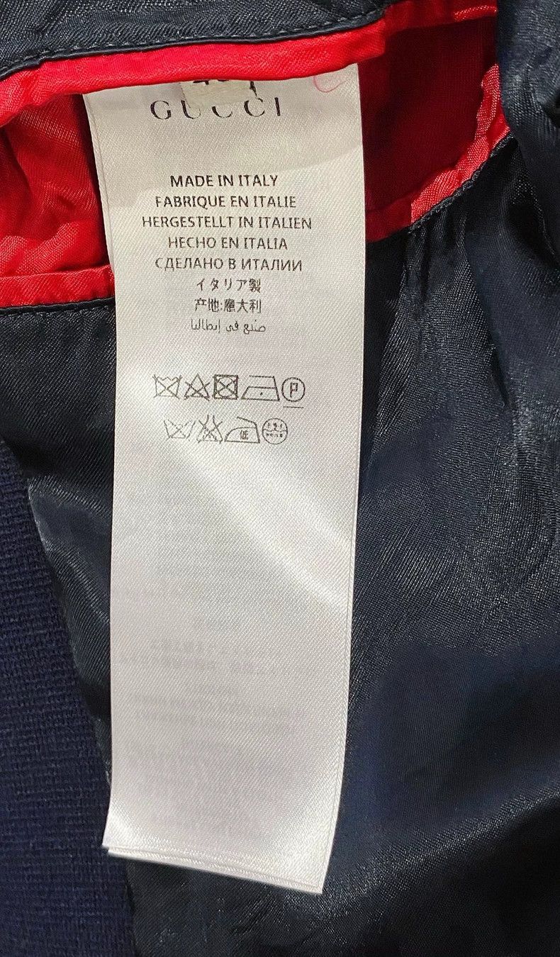 Gucci Gucci Dark blue leopard embroidered jacket 2502-Nextarrow Size US S / EU 44-46 / 1 - 6 Thumbnail